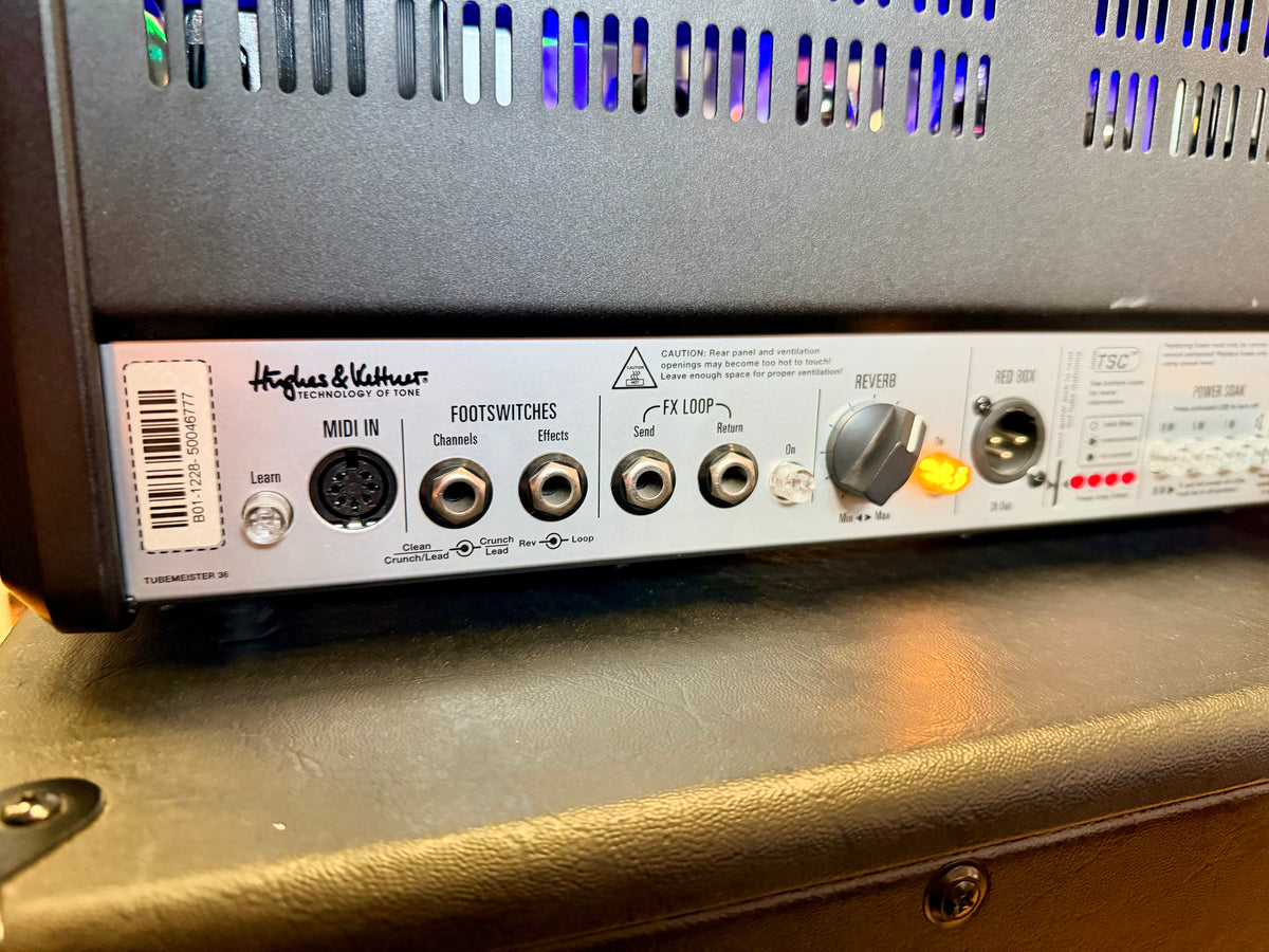 Hughes & Kettner TubeMeister 36 Valve Amp Stack – 2 Cabinets – FSM-432 Mk III