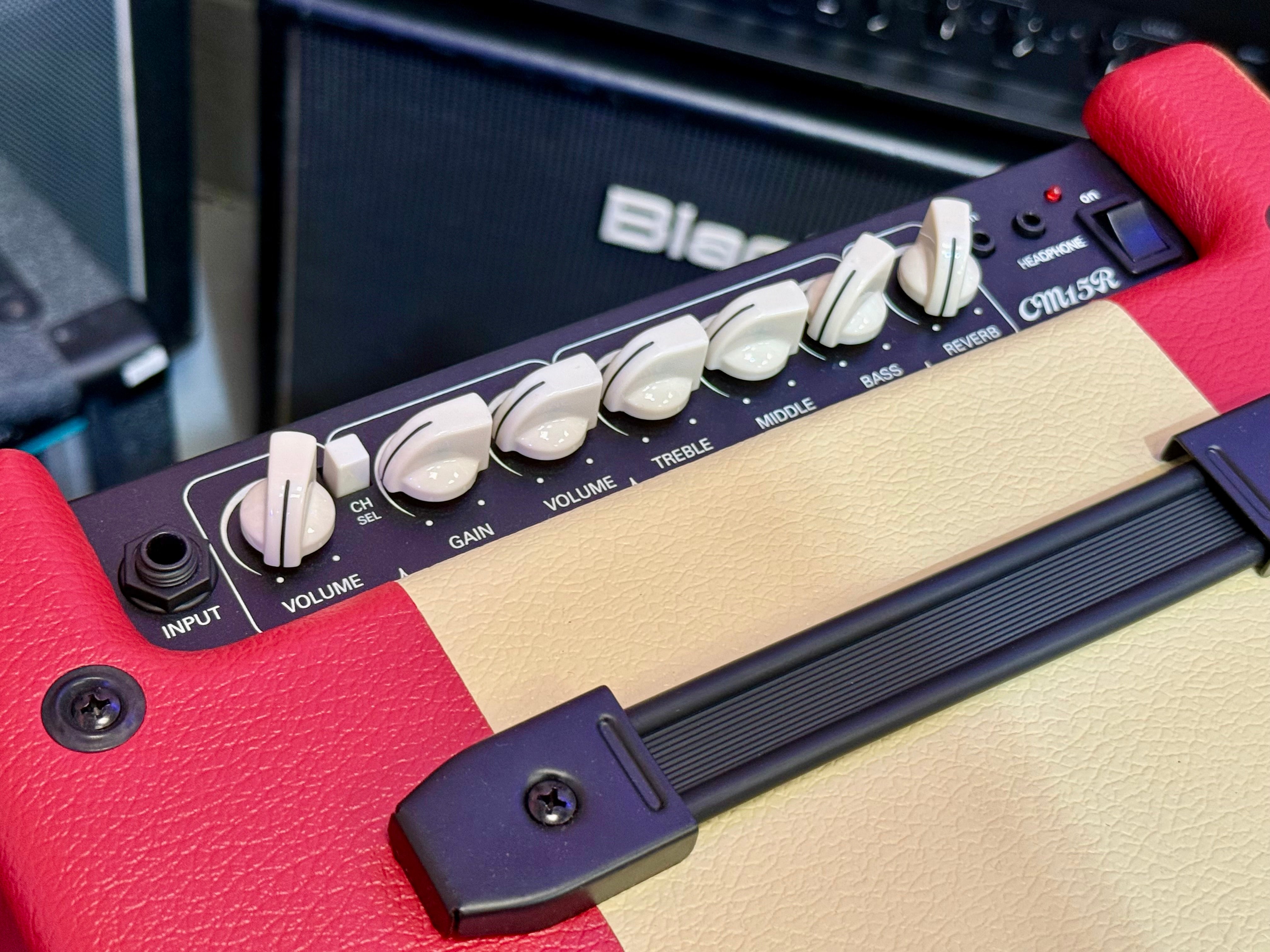 🎸NEW FOR 2025🎸 Cort CM15-R Red Combo Practice Amplifier~ Guitar Amp 15w