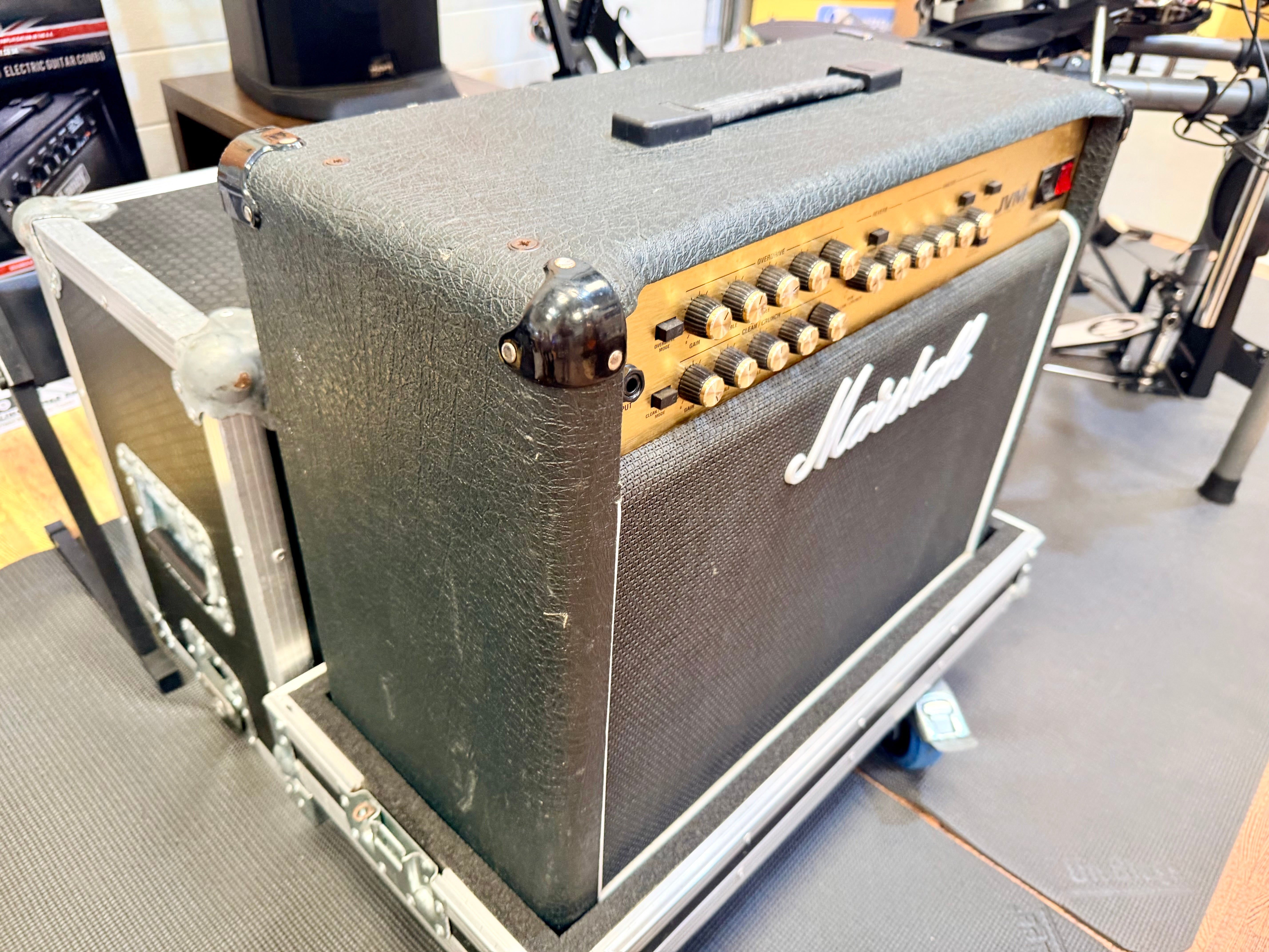 🔥DEAL🔥 Marshall JVM215C 50W Valve Combo Guitar Amp + Amplifier Flight Case!
