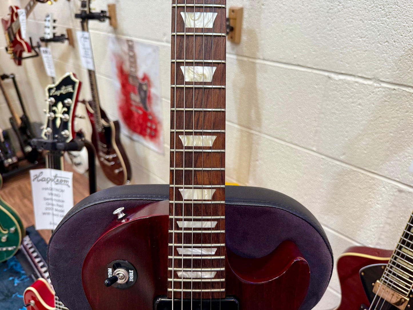 🔥2013 USA🔥 Gibson Les Paul ‘50s Tribute~ Wine Red~ Hiscox Hard Case~ P90 P’ups