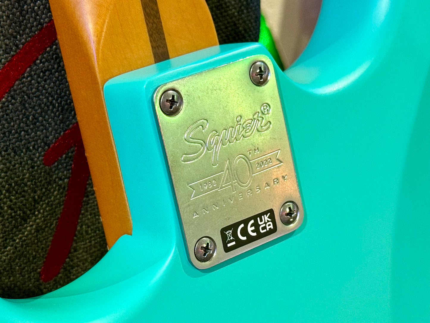 🌟 Fender Squier 40th Anniversary Stratocaster Vintage Edition Seafoam Green 🌟