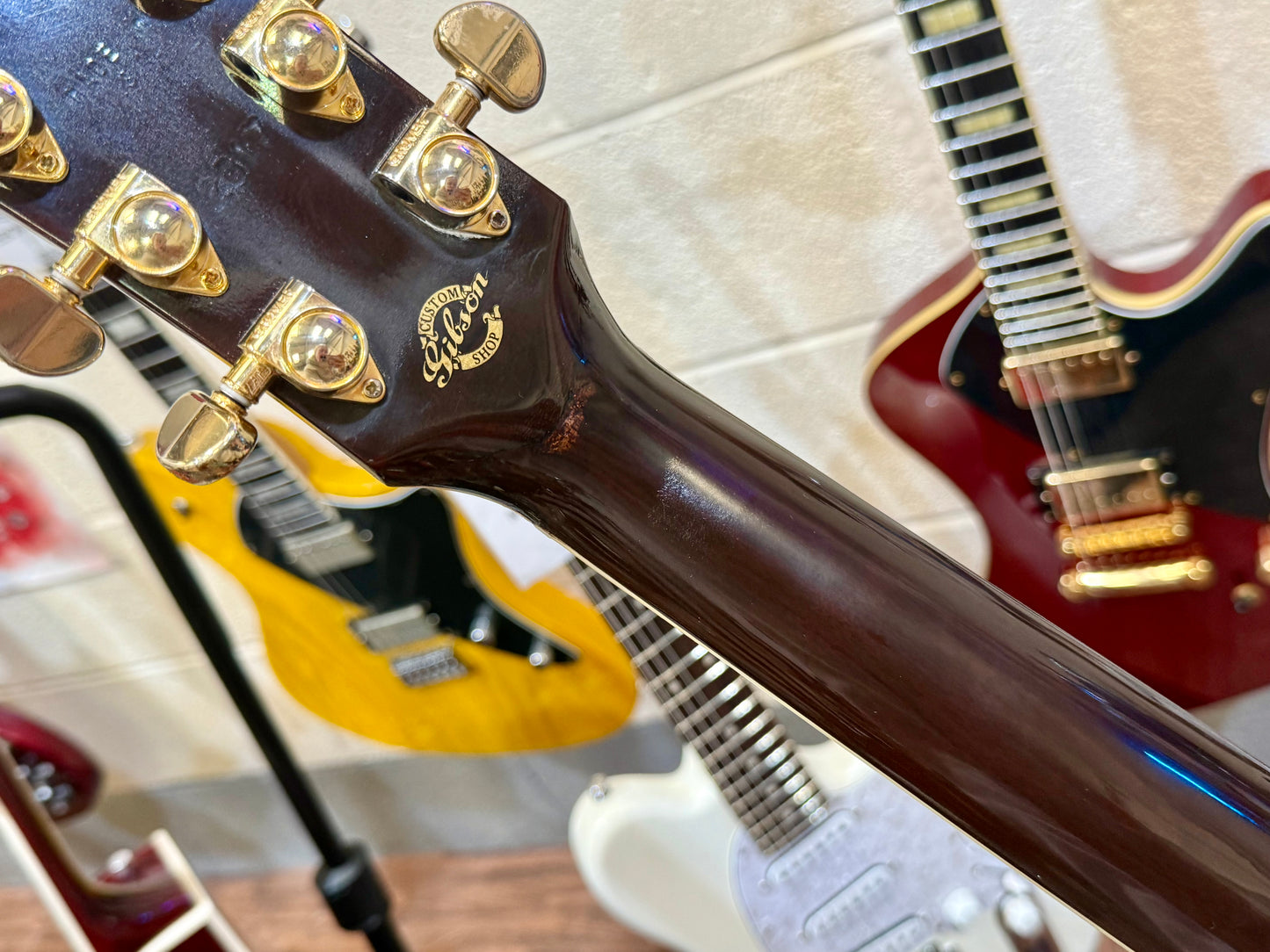 🔥2017 USA🔥 Gibson J45 Custom Electro Acoustic Guitar~ Hard Case~ REPAIRED!