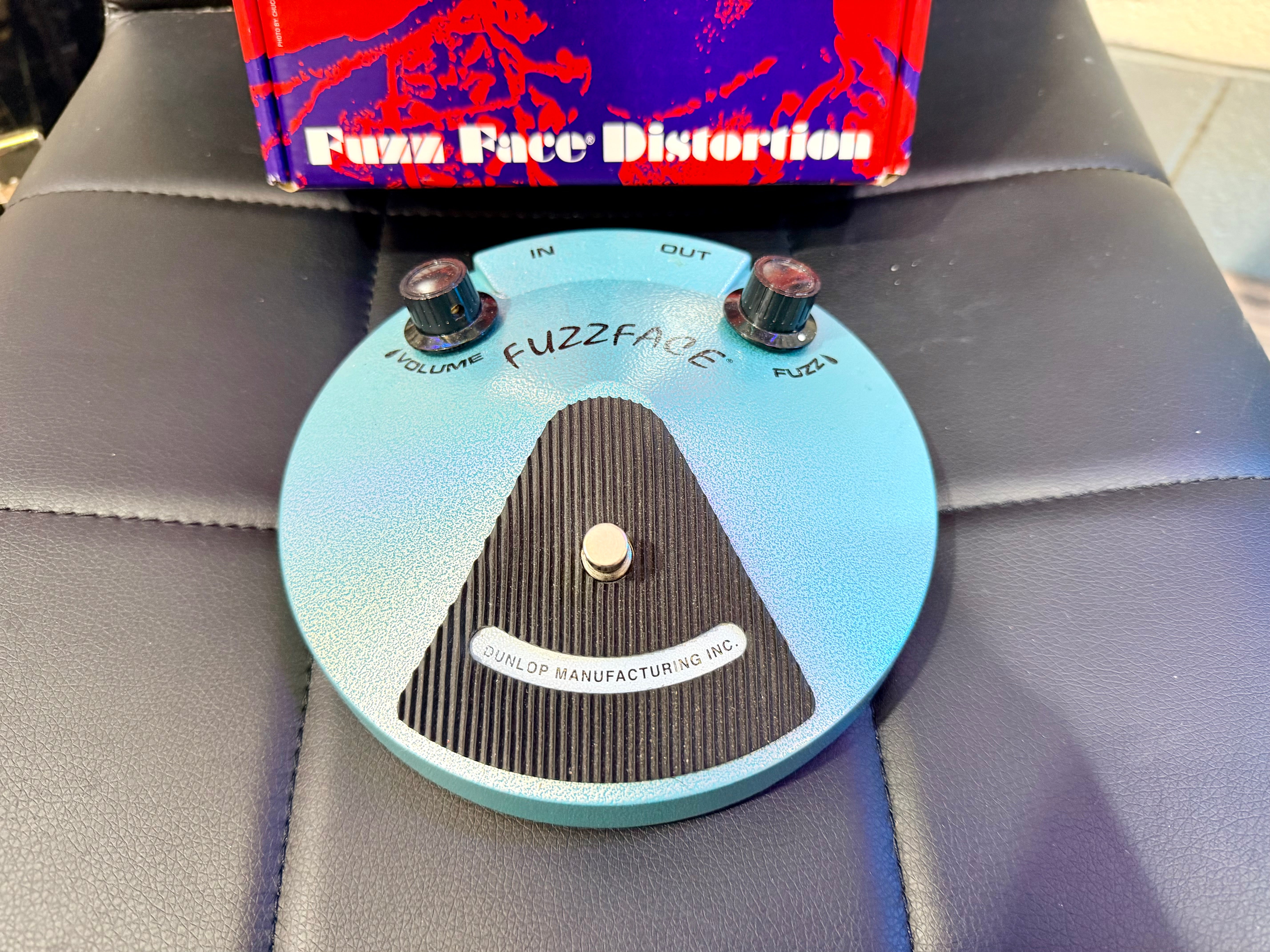 🎸MINT🎸 Jim Dunlop Jimi Hendrix Fuzz Face Guitar Effects Pedal~ Boxed Used Once