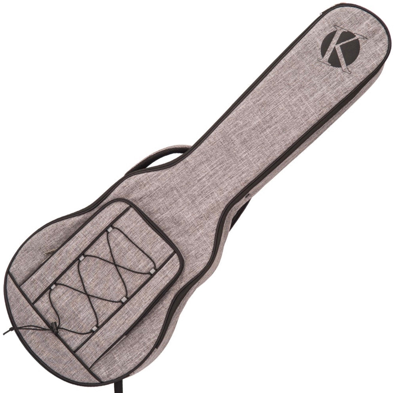Kinsman Ultima Hardshell Les Paul Style Guitar Bag ~ Grey