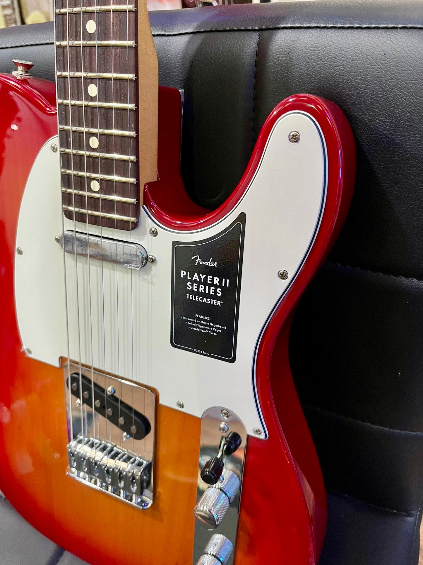 🔥NEW🔥 Fender Player II Telecaster Rosewood~ Aged Cherry Burst~ 2024 Model!