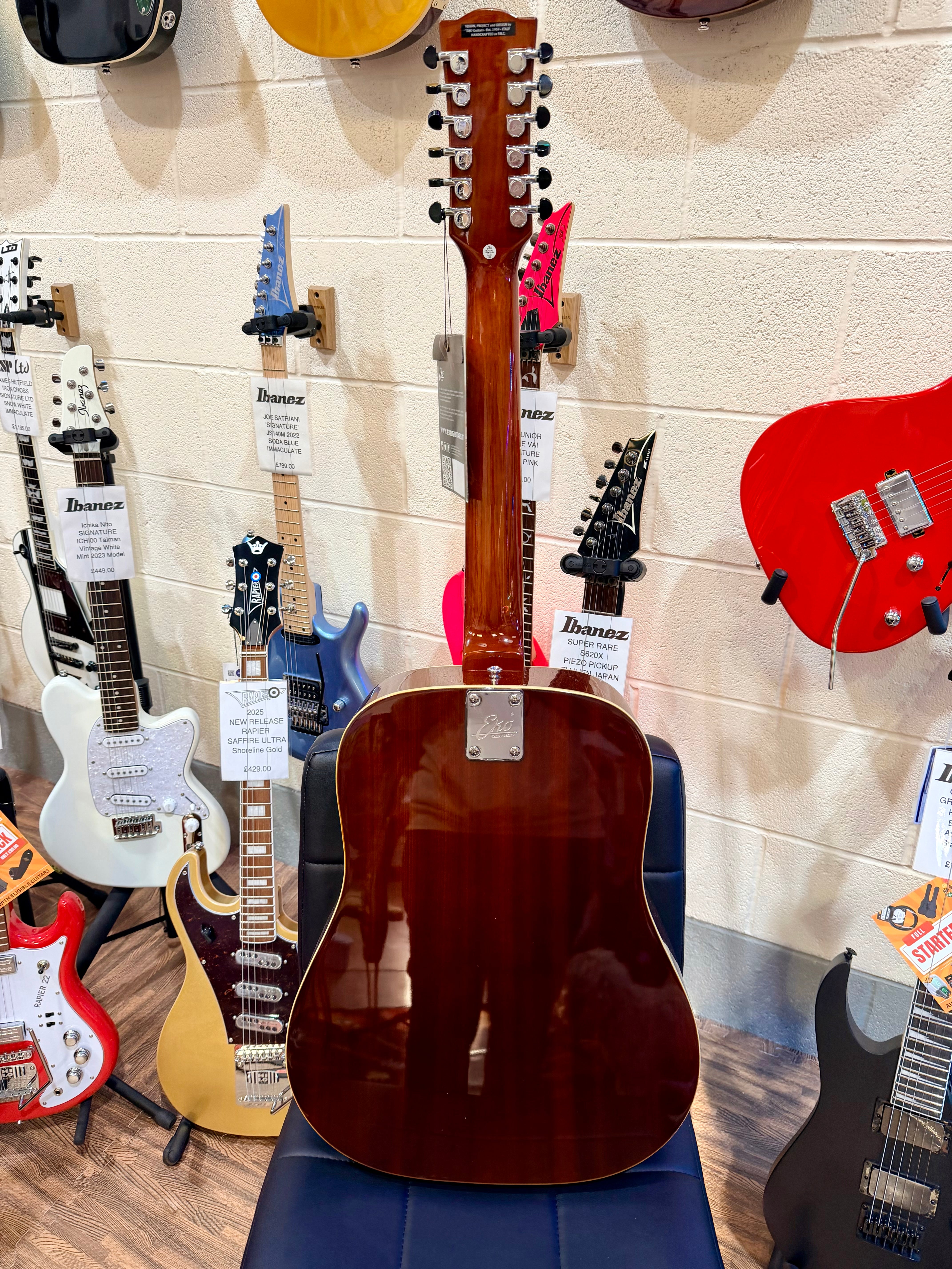 ๐NEW๐ EKO Ranger 5~ 12 String Acoustic Guitar~ XII VR~ Natural Gloss Finish!