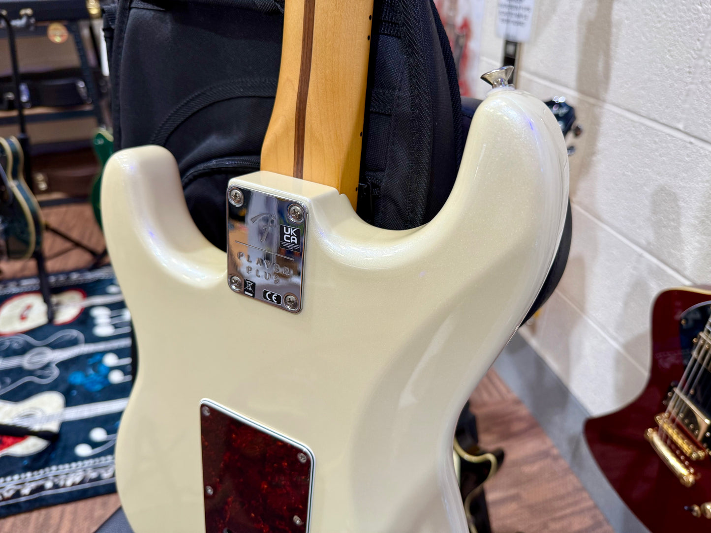 🌟2021 MINT🌟 Fender Player Plus Stratocaster~ Olympic Pearl White~ Push/Pull!