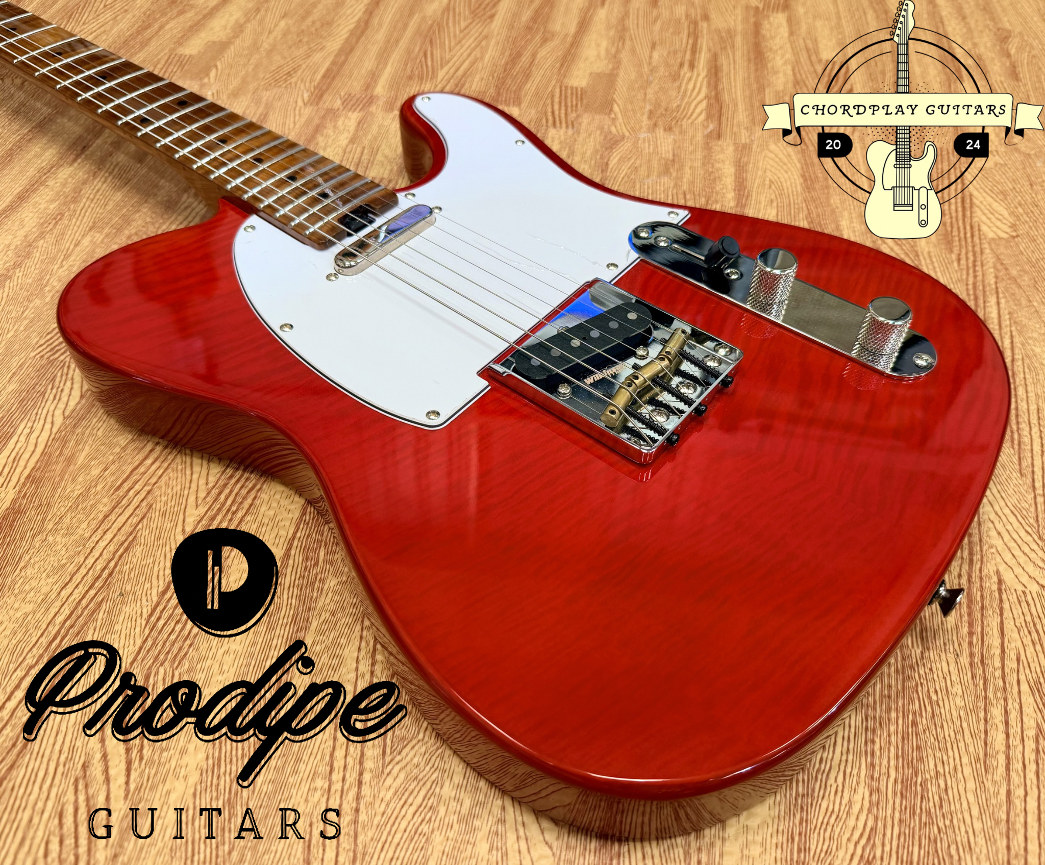 🔥NEW🔥 Prodipe Origin Design TC Burgundy Red~ Made In France~ Roasted Maple!