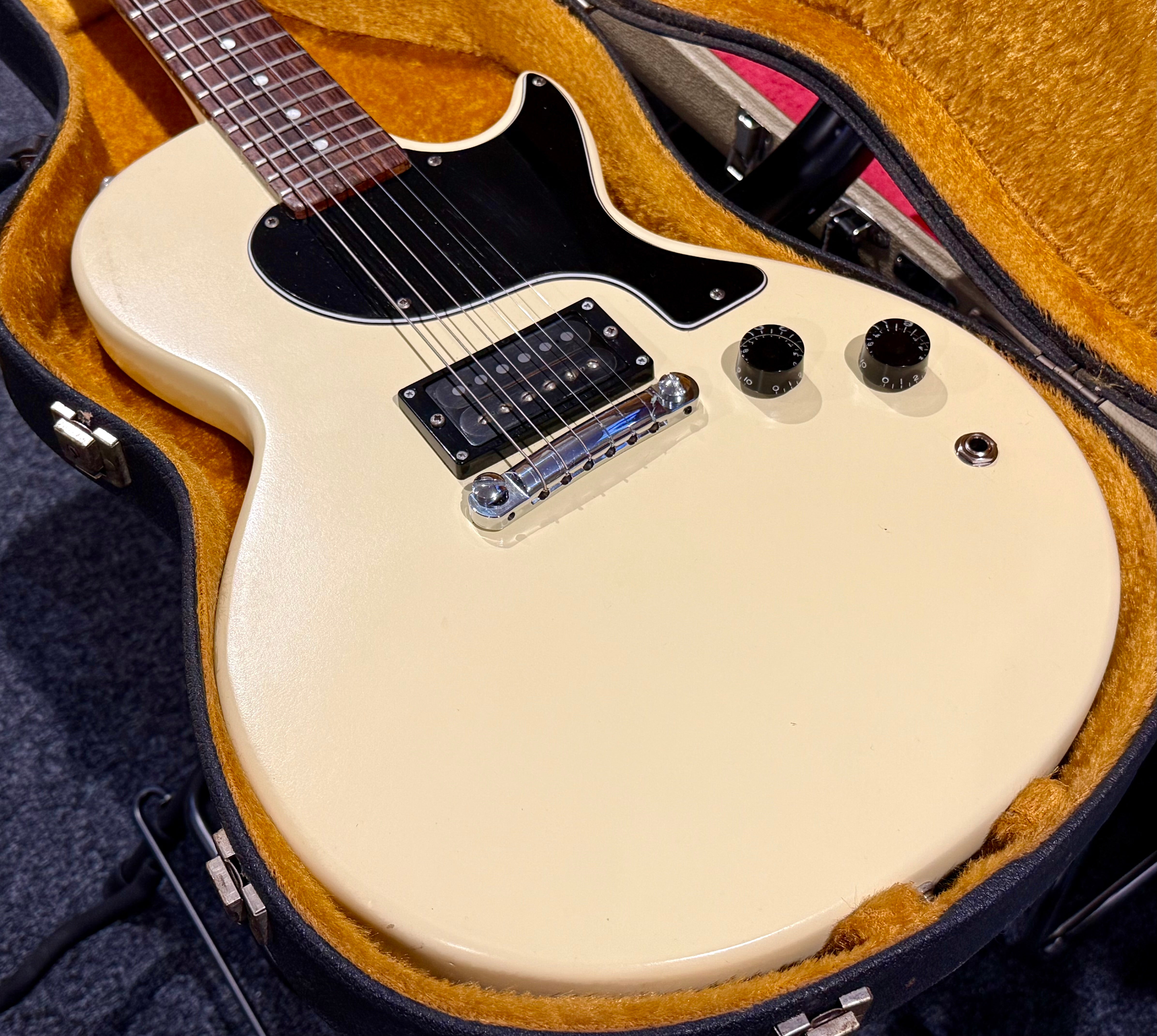 🌟RARE BUTTERMILK🌟 Gordon Smith GS1-60 Singlecut~Coil Split + Case~2006 UK Made