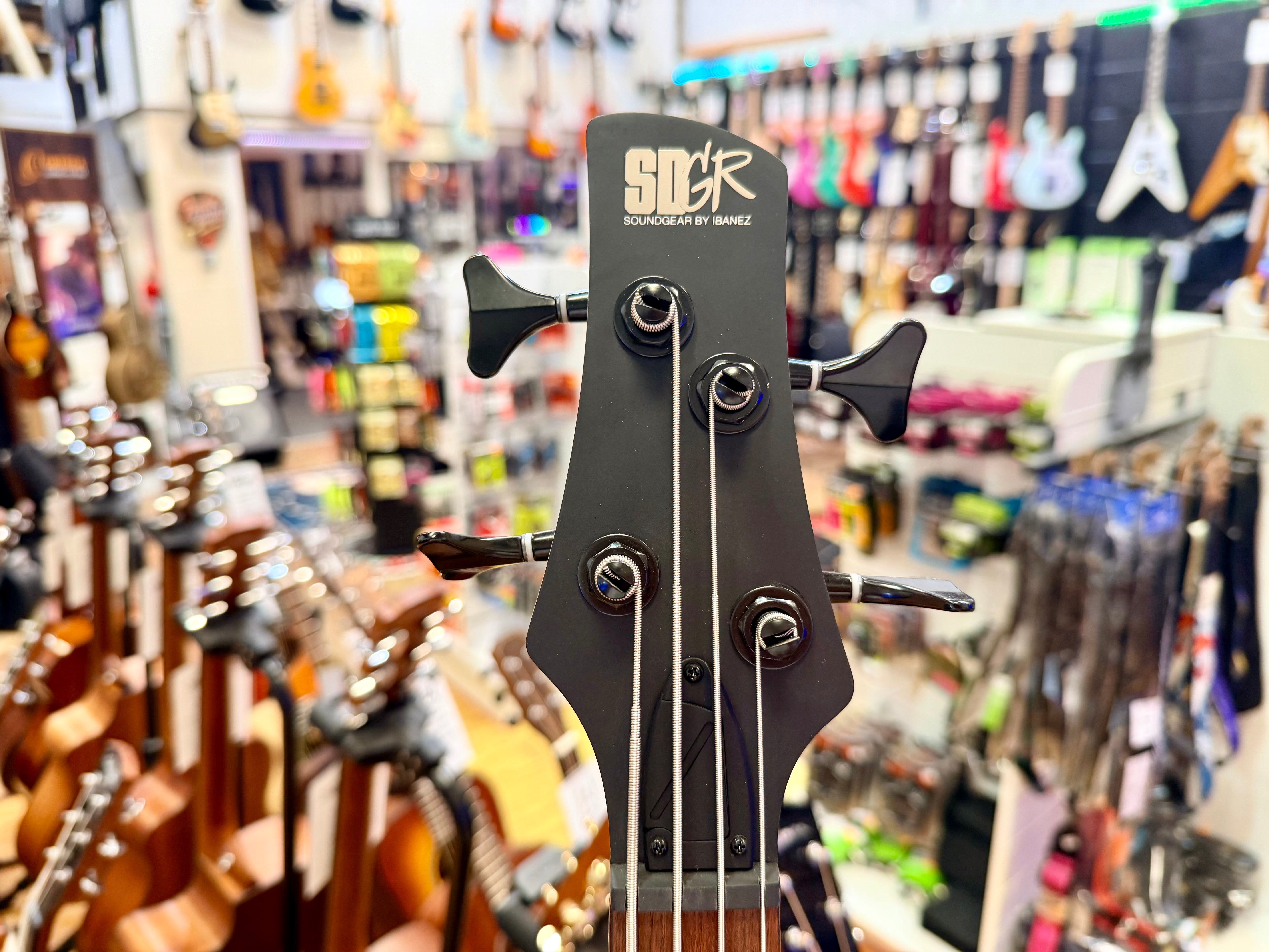 🔥MINT🔥 Ibanez SR300EB Electric Bass Guitar~ Weathered Black~ 3 Band EQ~ 2024!