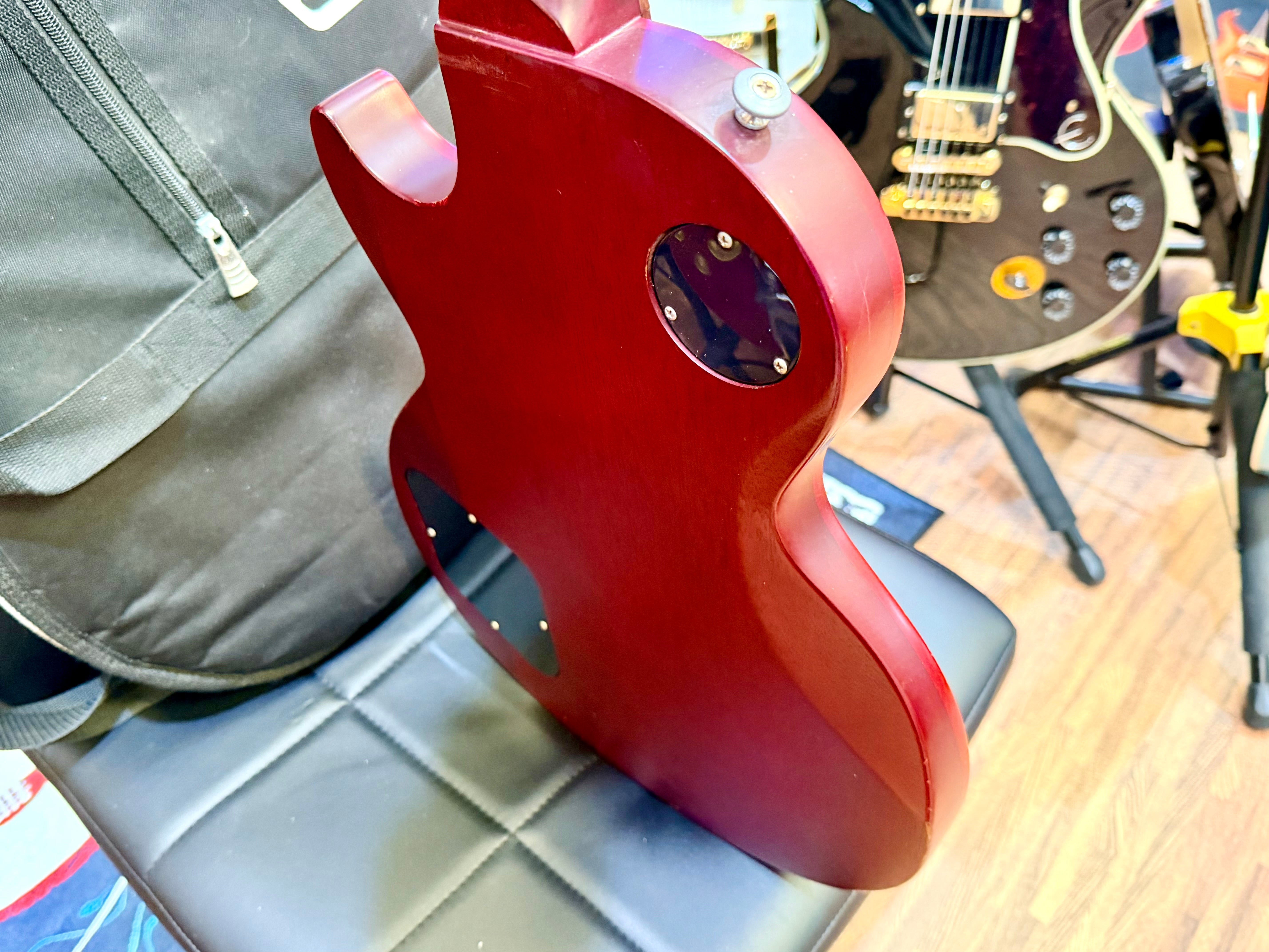 🔥2014🔥 Gibson Les Paul Melody Maker 120th Anniversary~ Worn Cherry~ P90s + Bag