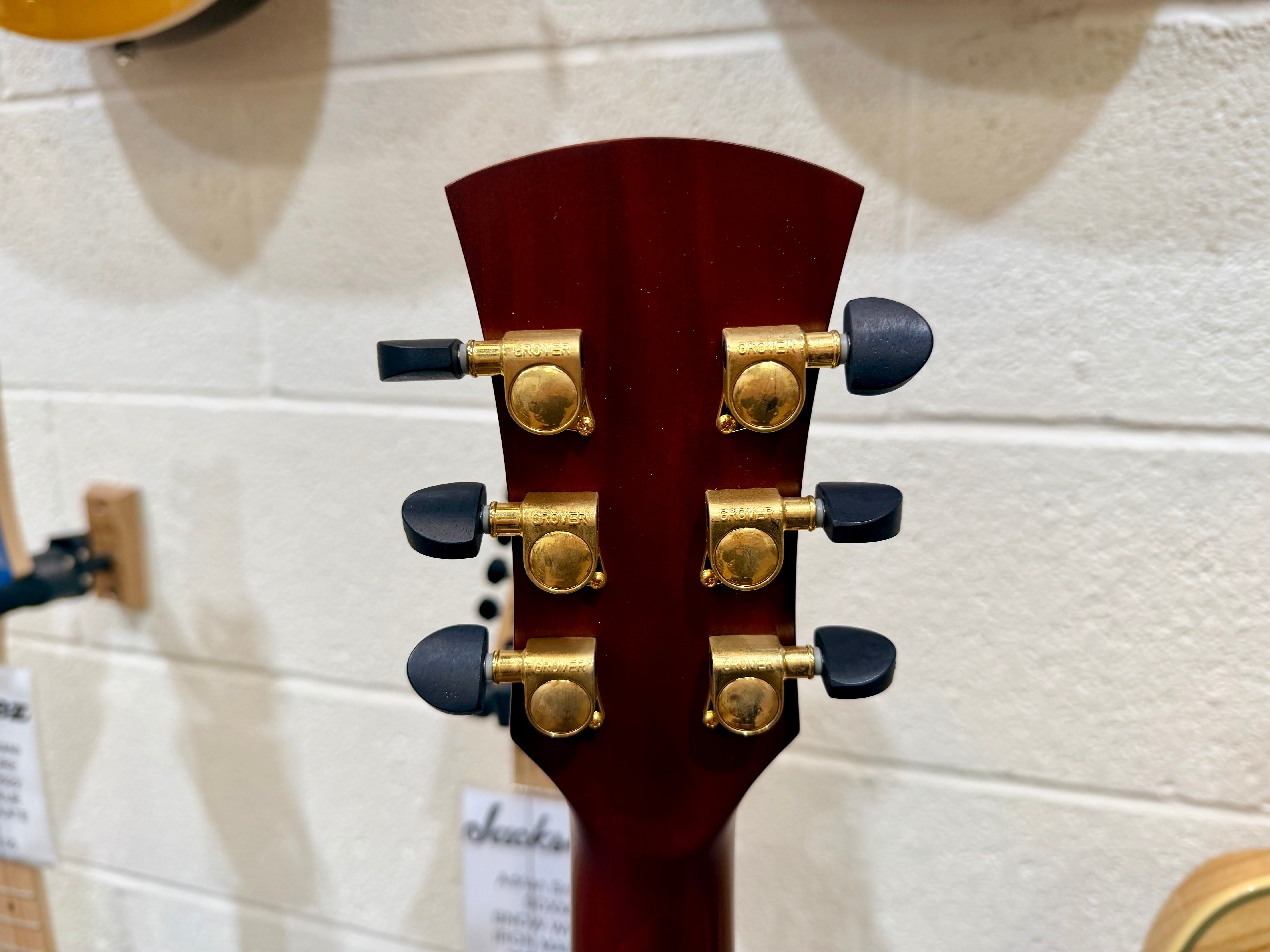 🌟MINT🌟 Faith FVBMB Venus Trembesi Blood Moon Burst~ Electro Acoustic~ Hard Case!