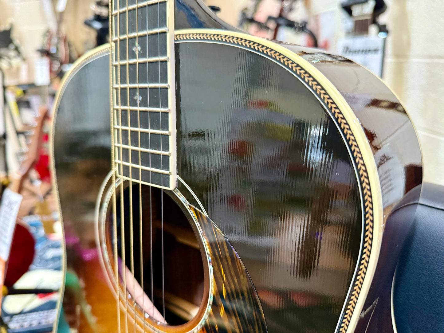 🔥2017 USA🔥 Gibson J45 Custom Electro Acoustic Guitar~ Hard Case~ REPAIRED!