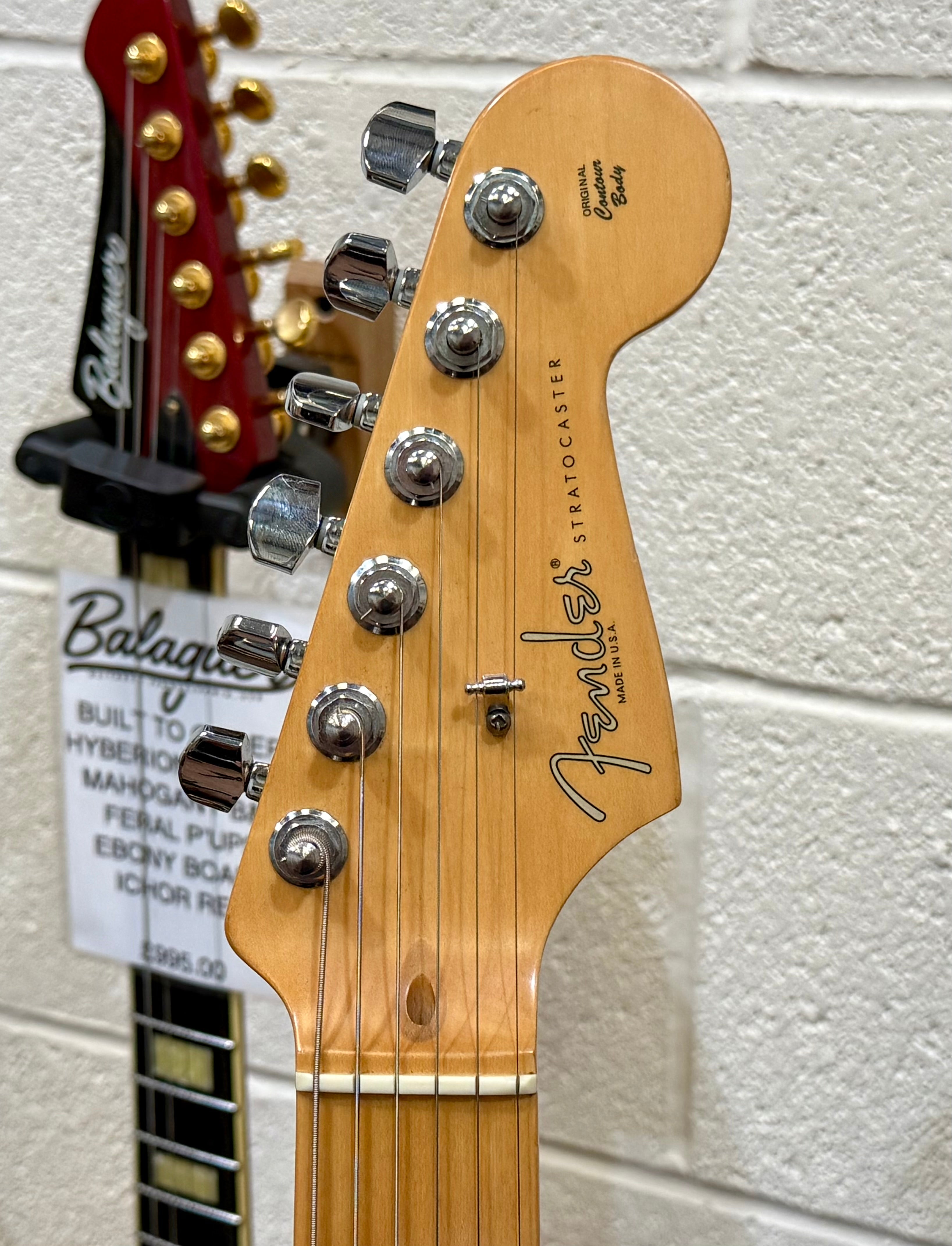 🌟2005 60th Anniversary🌟 Fender American Standard Stratocaster~ Vintage White!