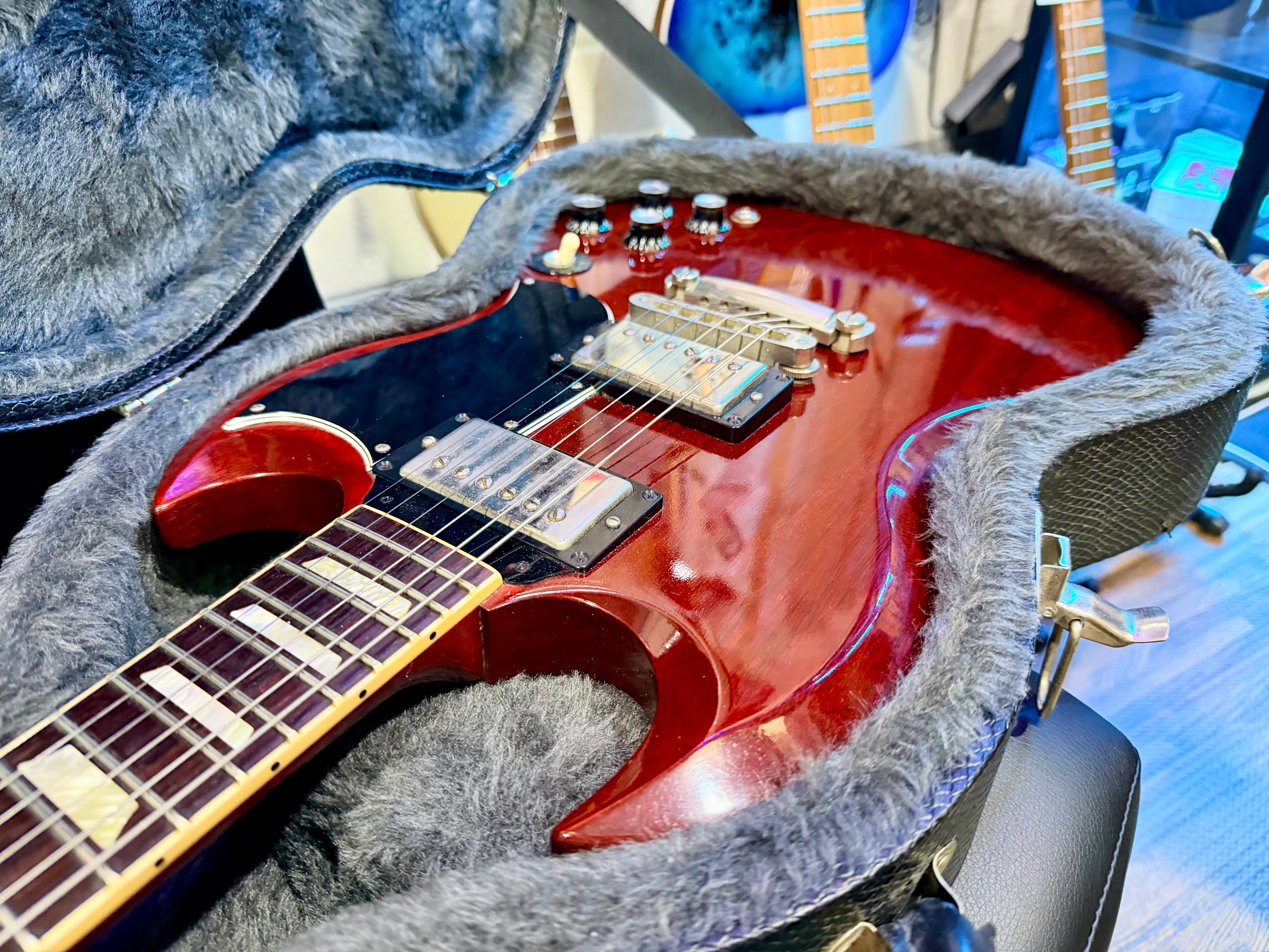 ๐2005 USA๐ Gibson '61 SG Standard Reissue~ Heritage Cherry~ Cherished & Case!