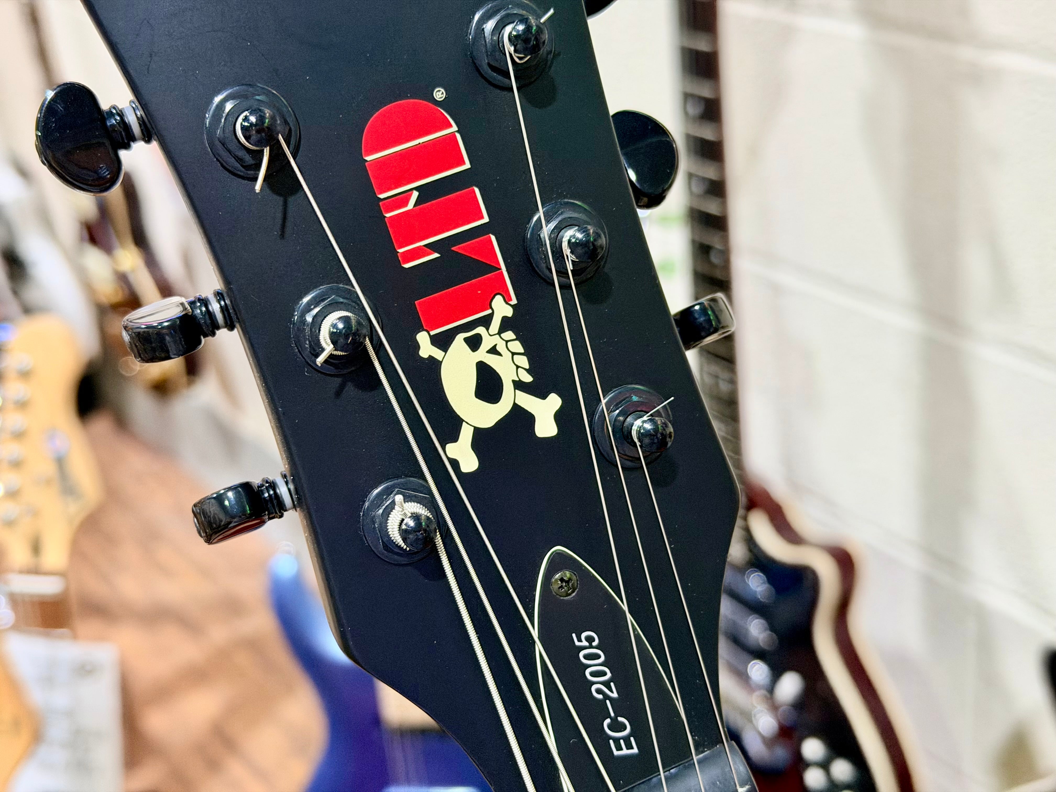 🔥RARE🔥 ESP LTD EC-2005 30th Anniversary~ Satin Black~ Limited Edition + Case!