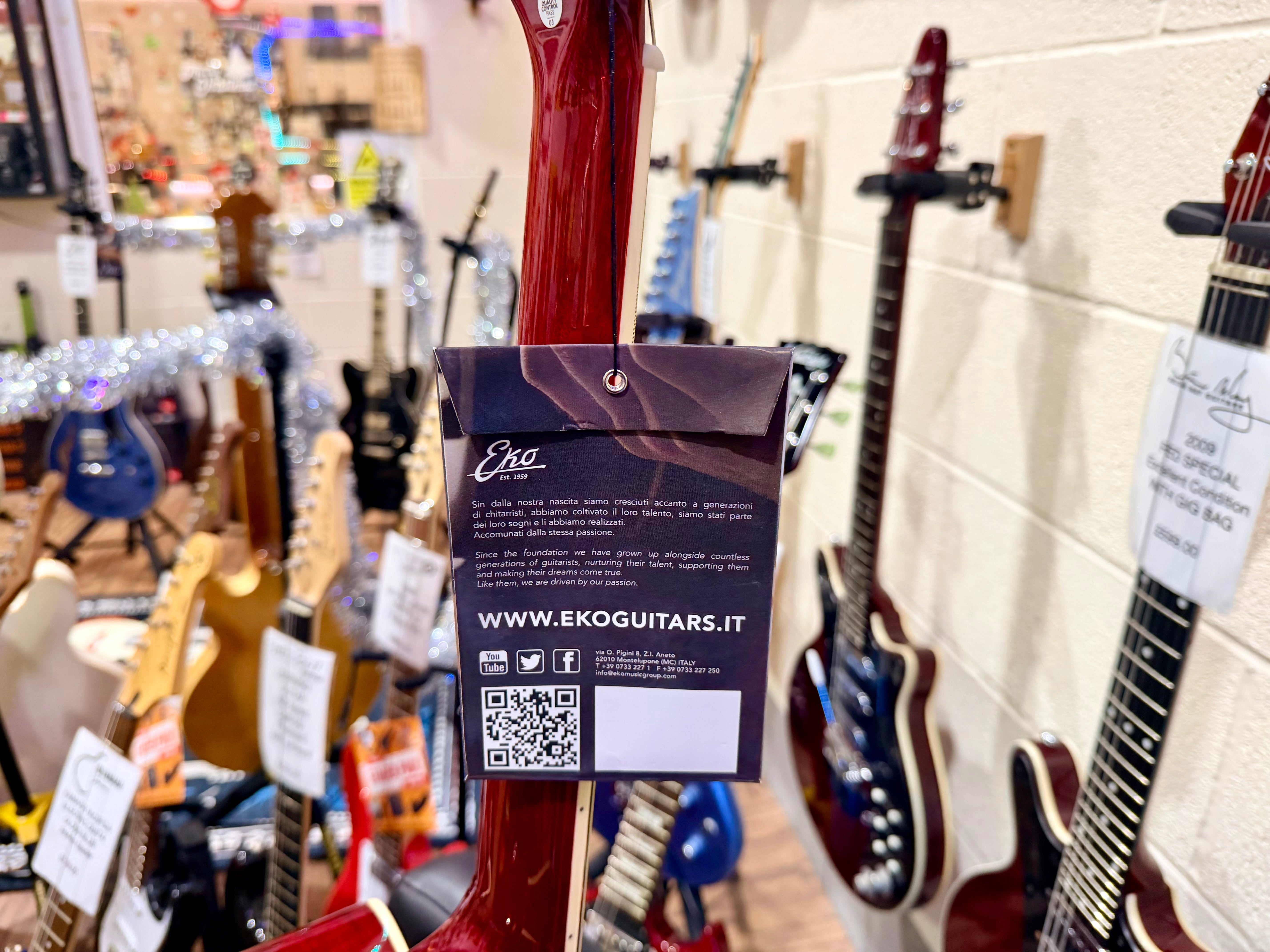 🔥NEW 2026🔥 Eko NXT A100CE Electro-Acoustic Guitar~ See Through Red~ LATEST MODEL