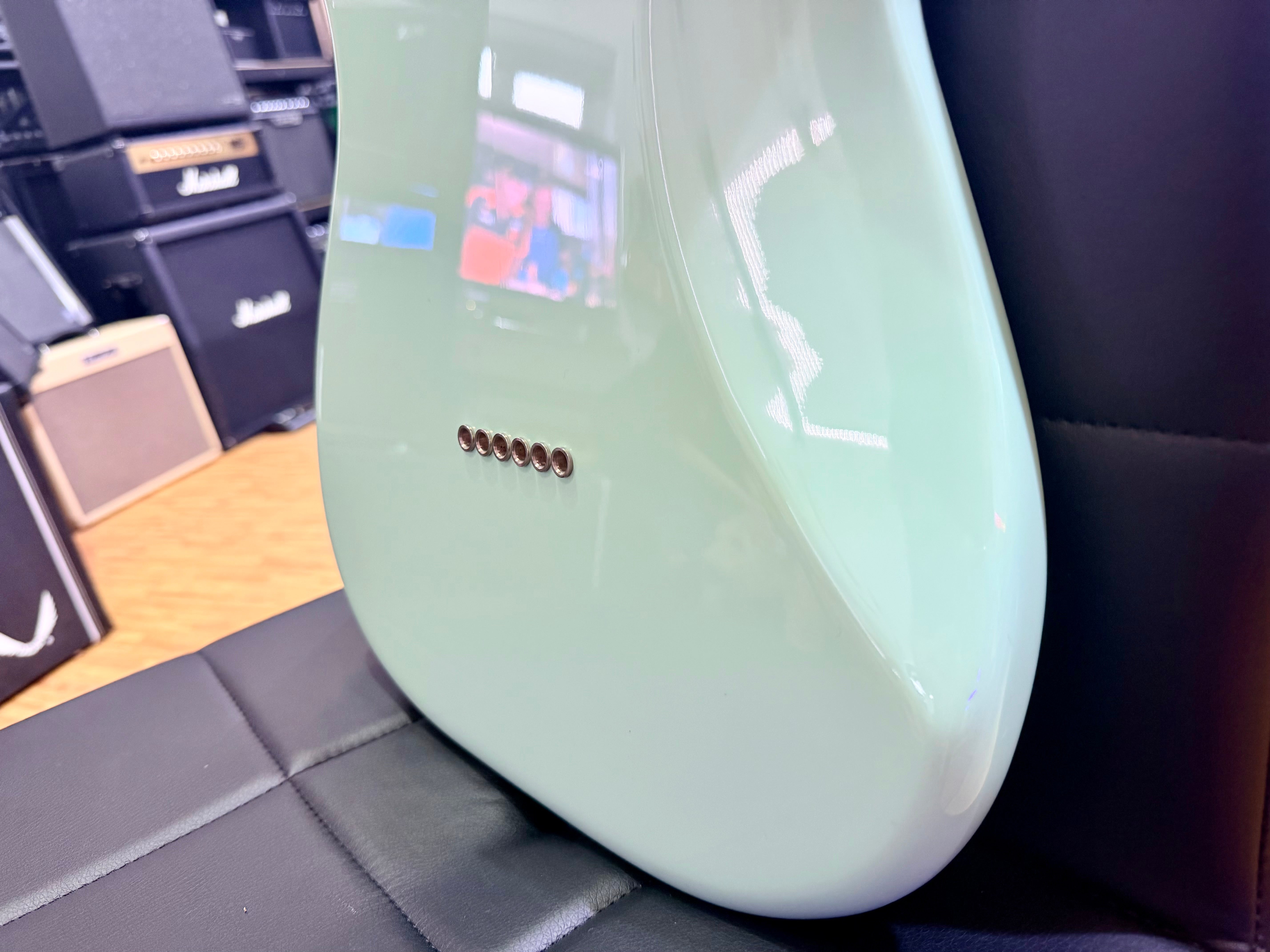✨2021✨ Fender Noventa Stratocaster MN~ Surf Green~ Hardtail Mexican~ P90’s!