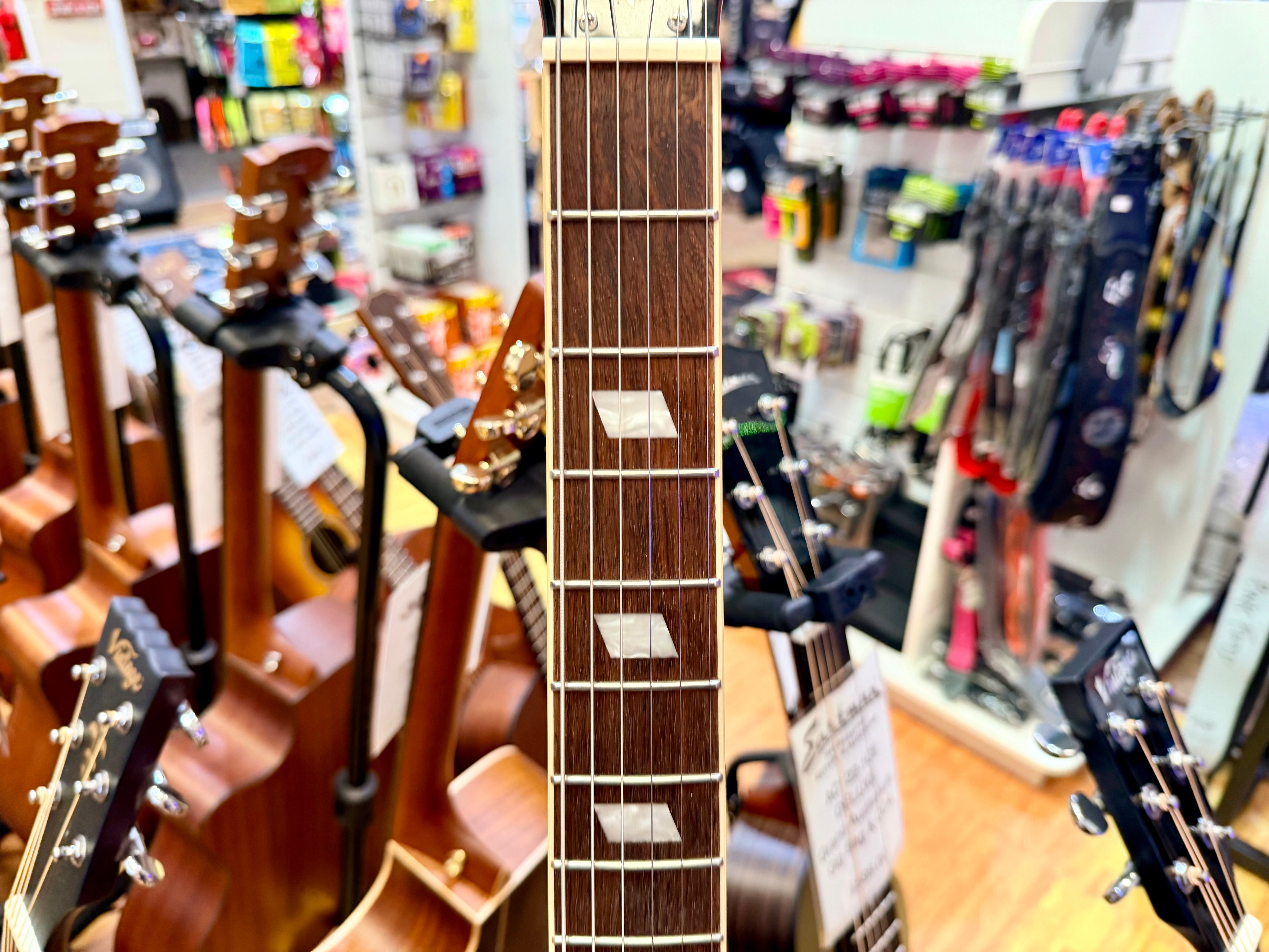 ✨2023✨ Epiphone Riviera Semi-Hollow Sparkling Burgundy~ Frequensator~ Hard Case