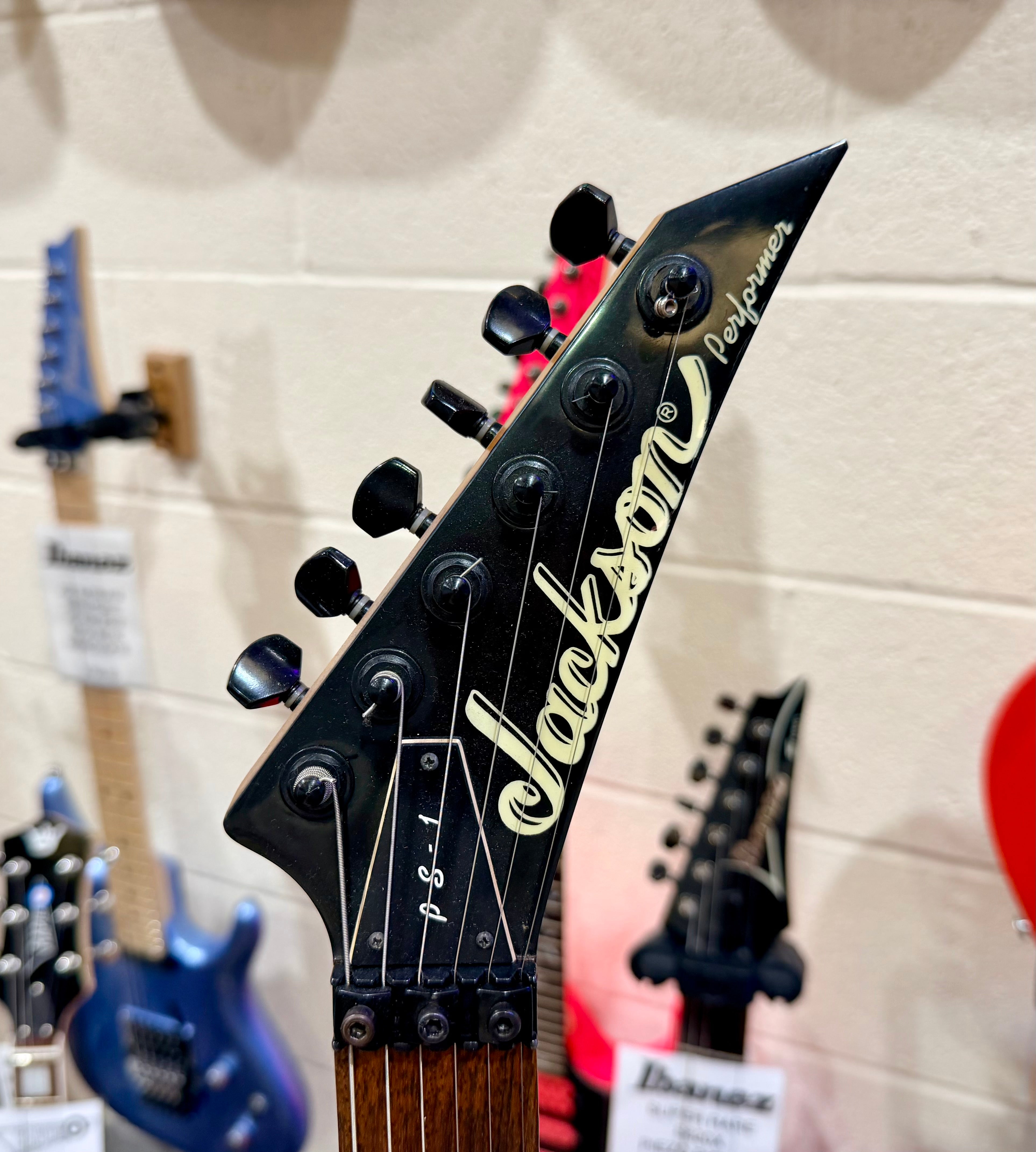 🔥90’s KOREA🔥 Jackson PS-1 Performer Metallic Red~ Floyd Rose~ HSH Pickups!