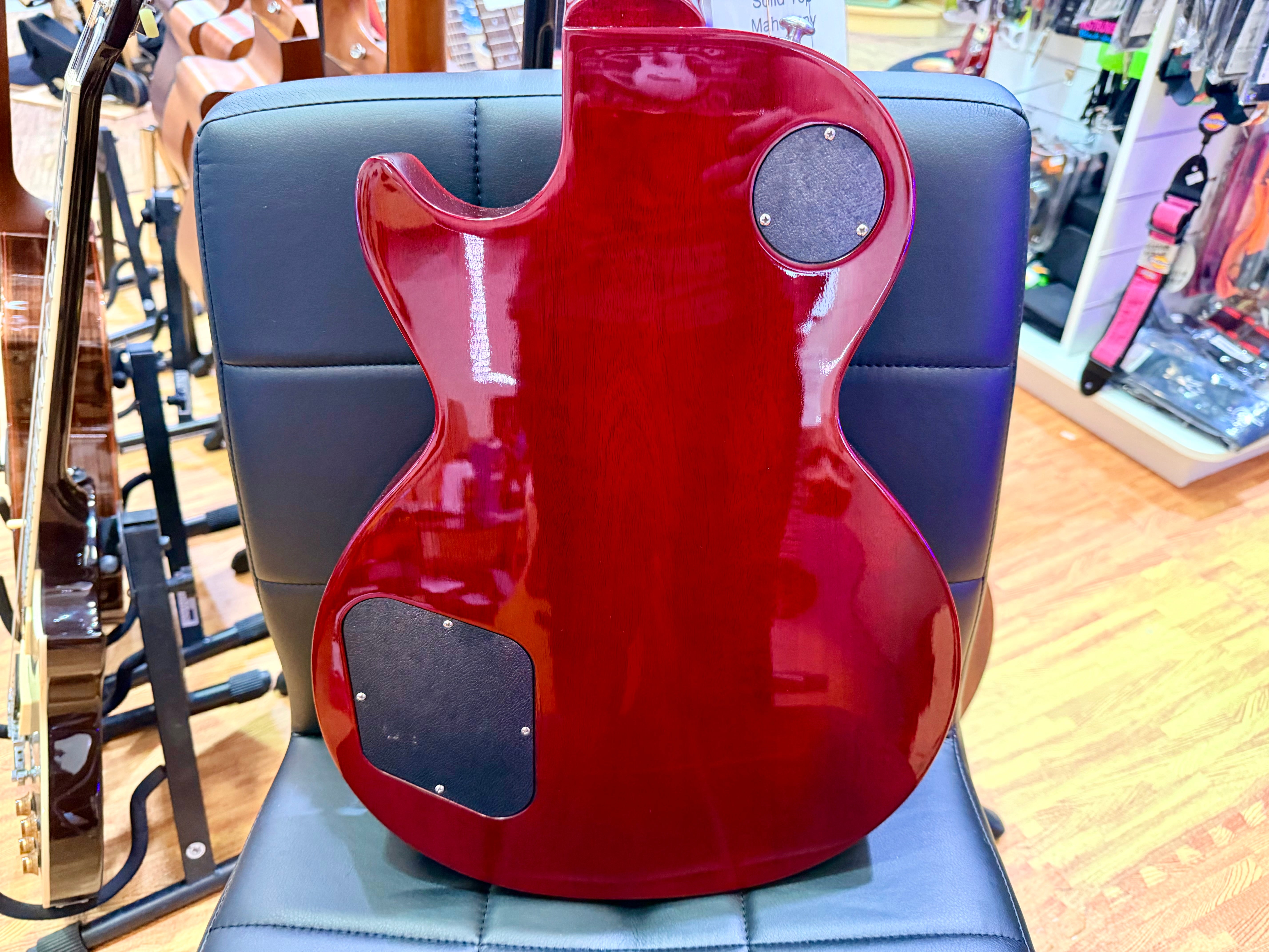 ✨2015✨ Gibson Les Paul Studio~ Wine Red Figured Top~ 100th Anniversary + Case!