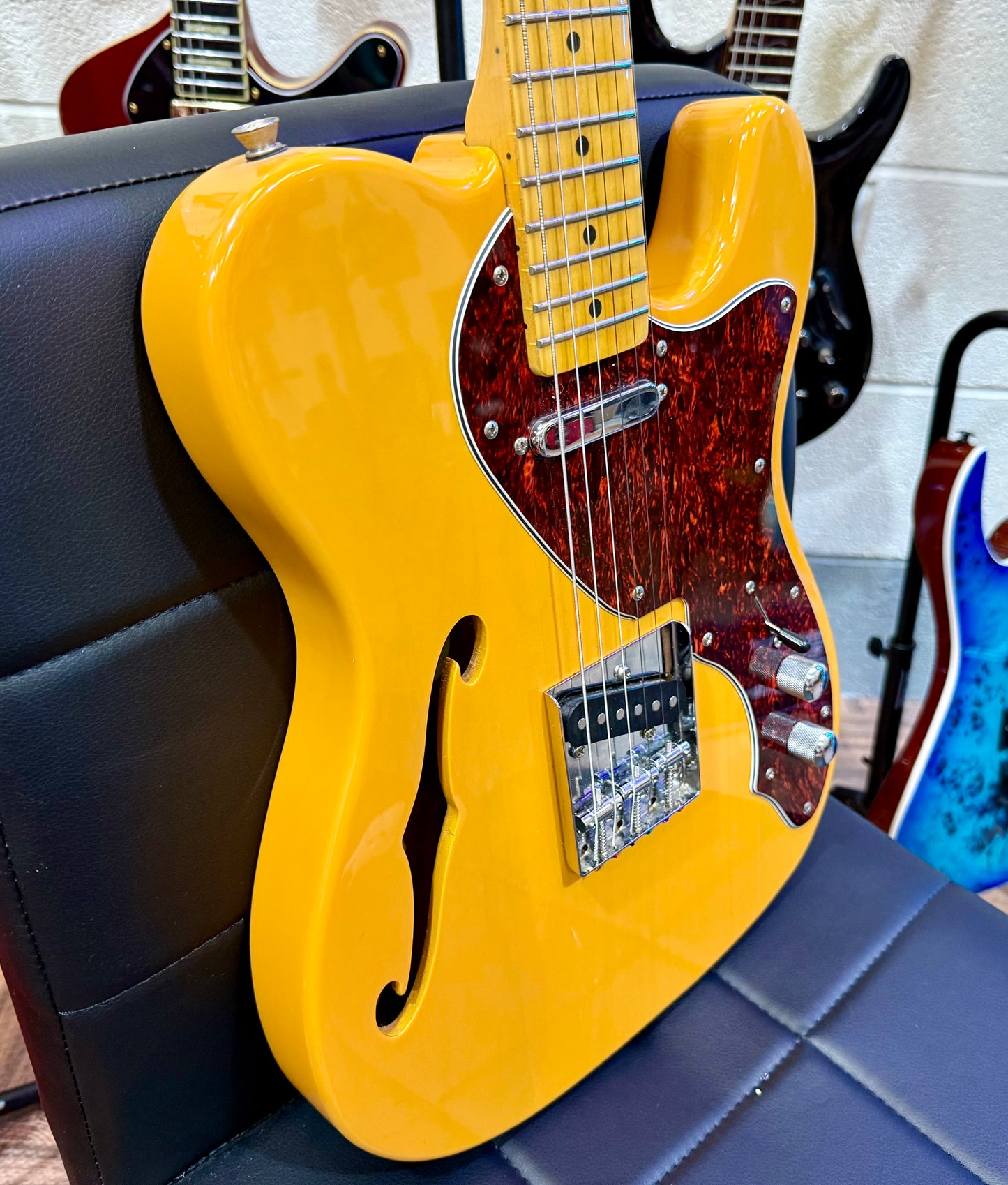 ๐2016๐ Tokai Breezysound ATE60 TL Thinline Telecaster~ Butterscotch + Case!