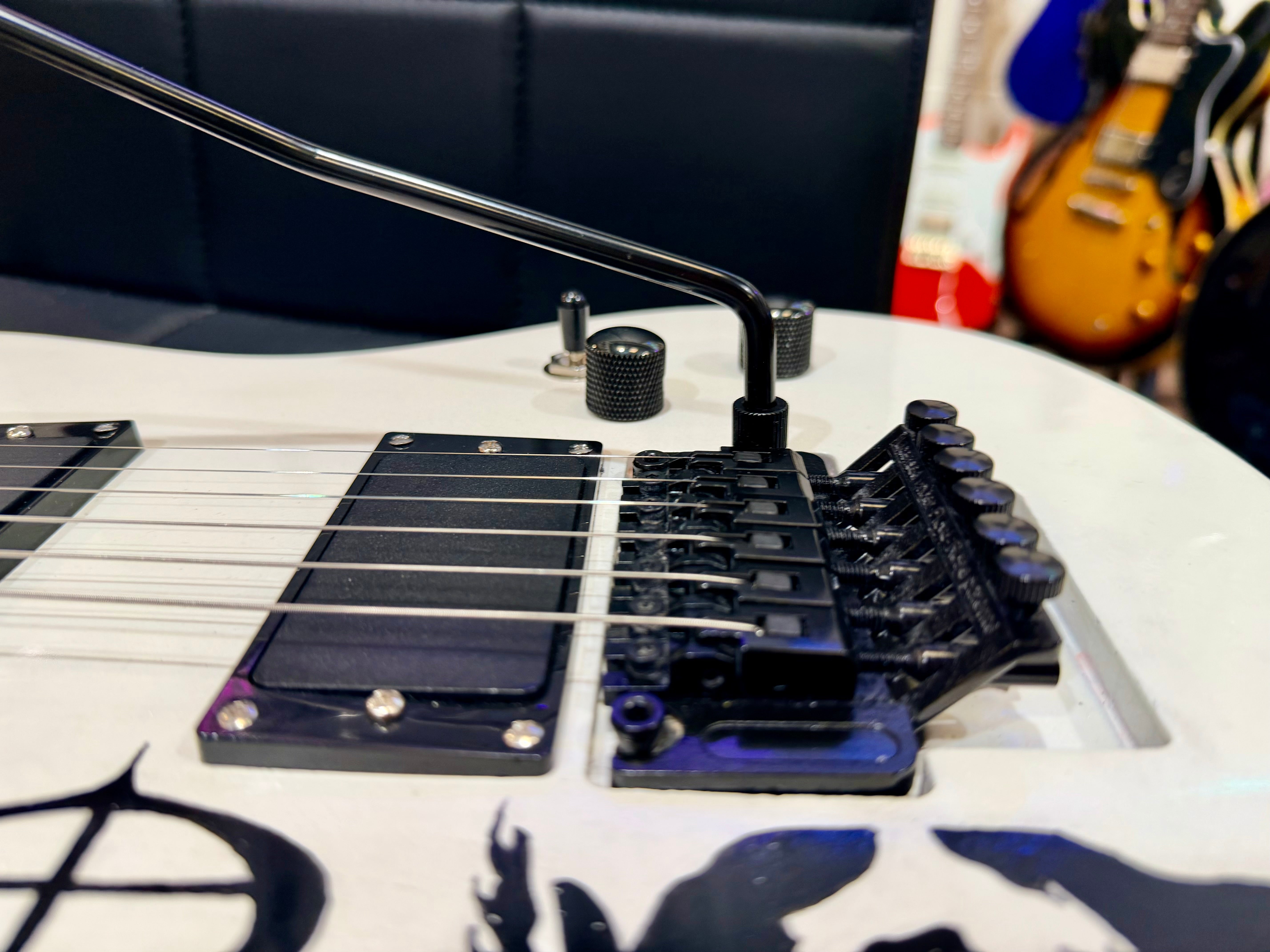 🔥 80s Aria Pro II Excel Superstrat~ Custom Ozzy Osbourne Tribute~ Floyd Rose 🔥