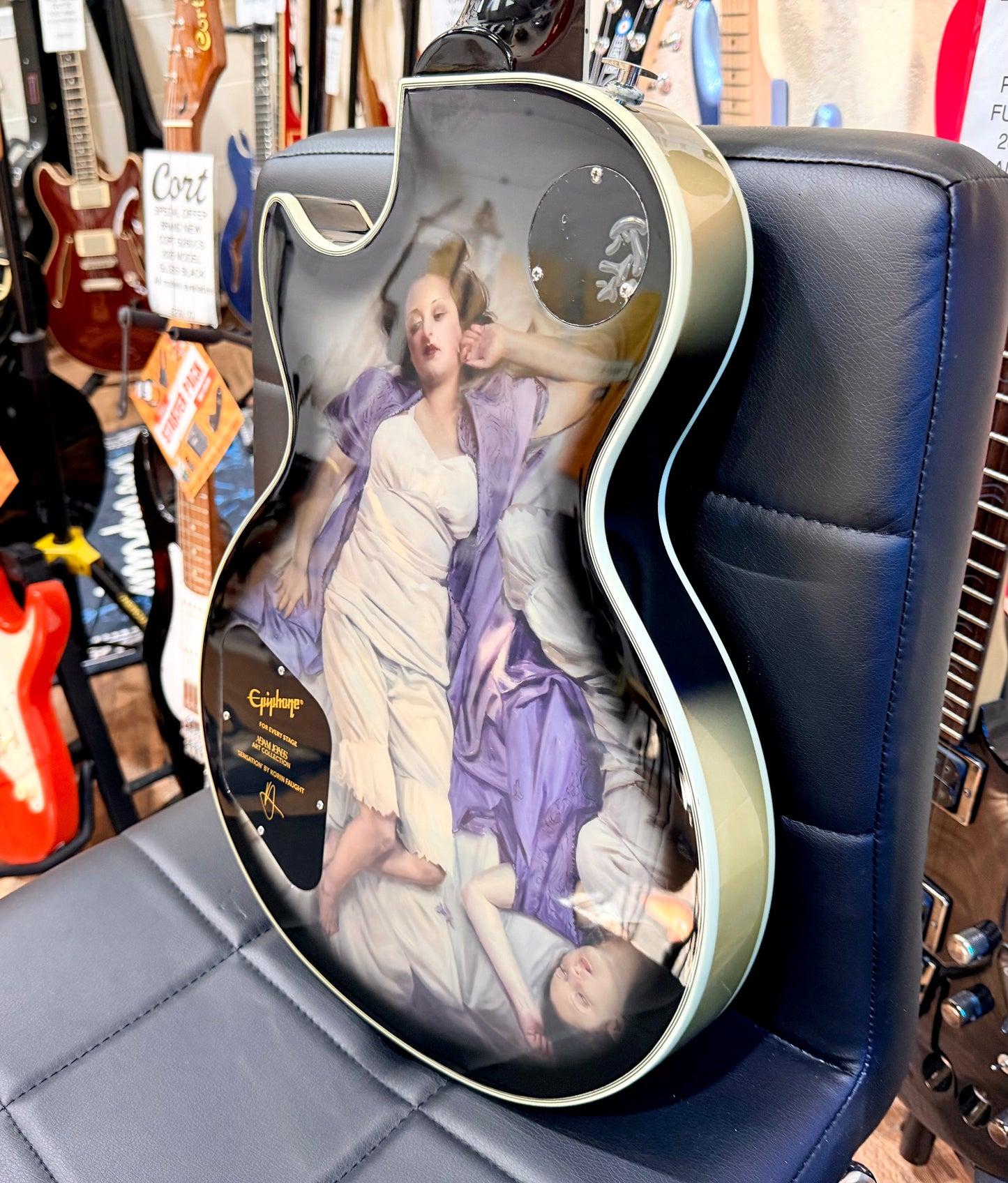 š„ Epiphone Adam Jones Les Paul Custom~Art Collection~Korin Faughts Sensation š„