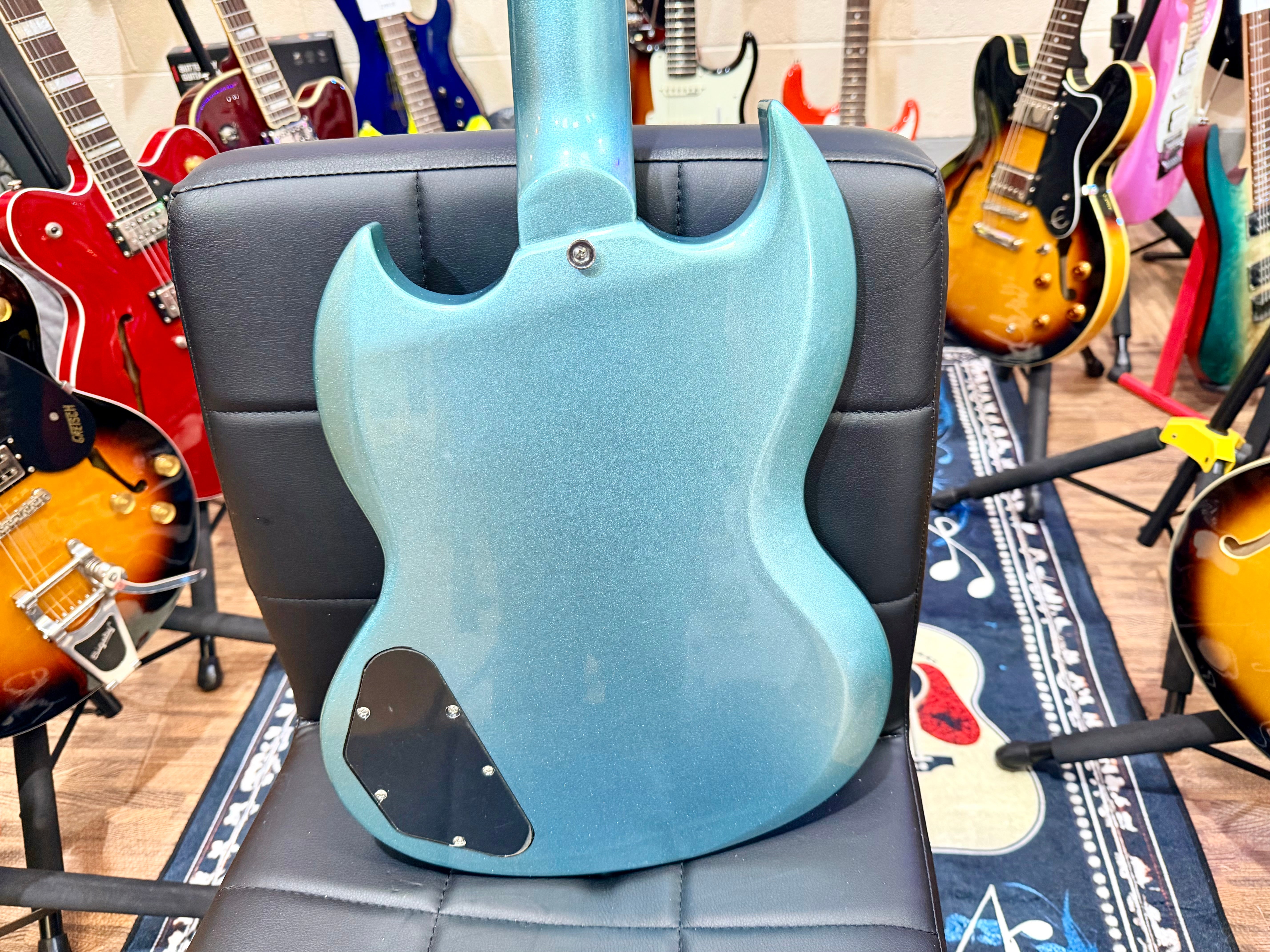 ⚡️B-STOCK⚡️ Vintage VS6 ReIssued~ Vibrola Tailpiece~ Gun Hill Blue SG ~ Tremolo!