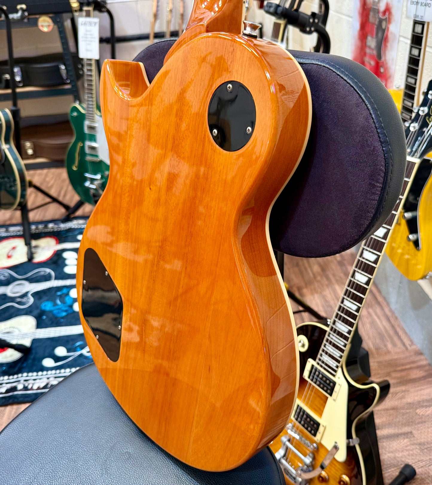 ☀️VINTAGE SUNBURST☀️ Harley Benton SC-450 Deluxe Les Paul~ Electric Guitar!