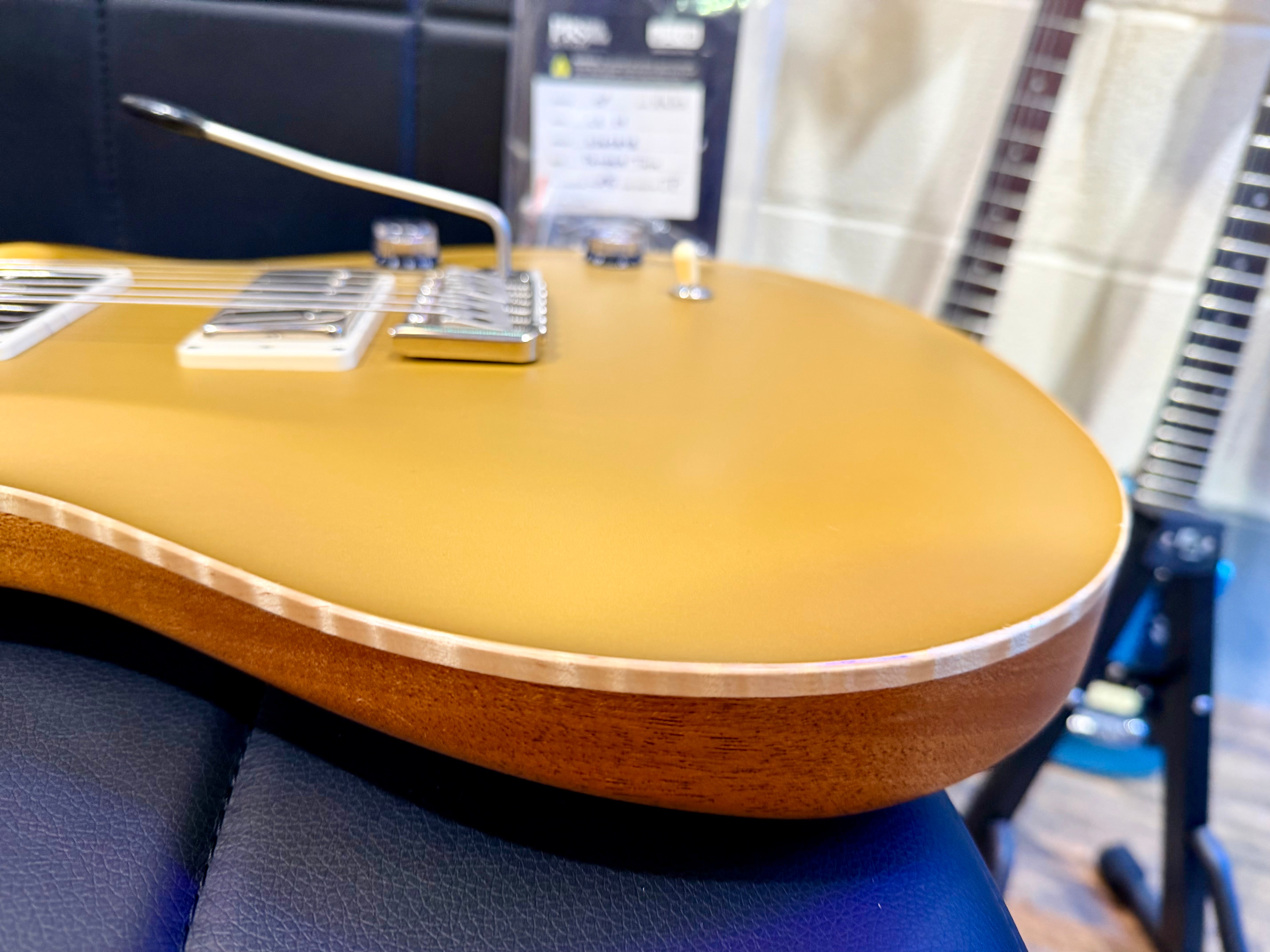 🔥RARE 2023🔥 PRS CE24 Satin Gold Top Limited Edition~ Natural Back~ USA~ Gig Bag