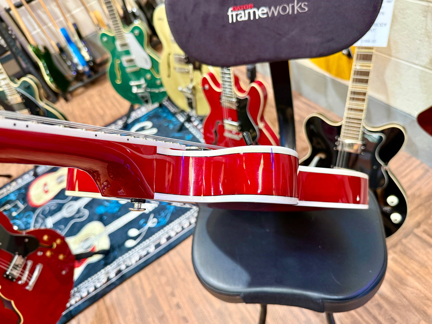 π2017π Gretsch G2655 FS Flagstaff Red Semi-Hollow~Centre Block Electric Guitar