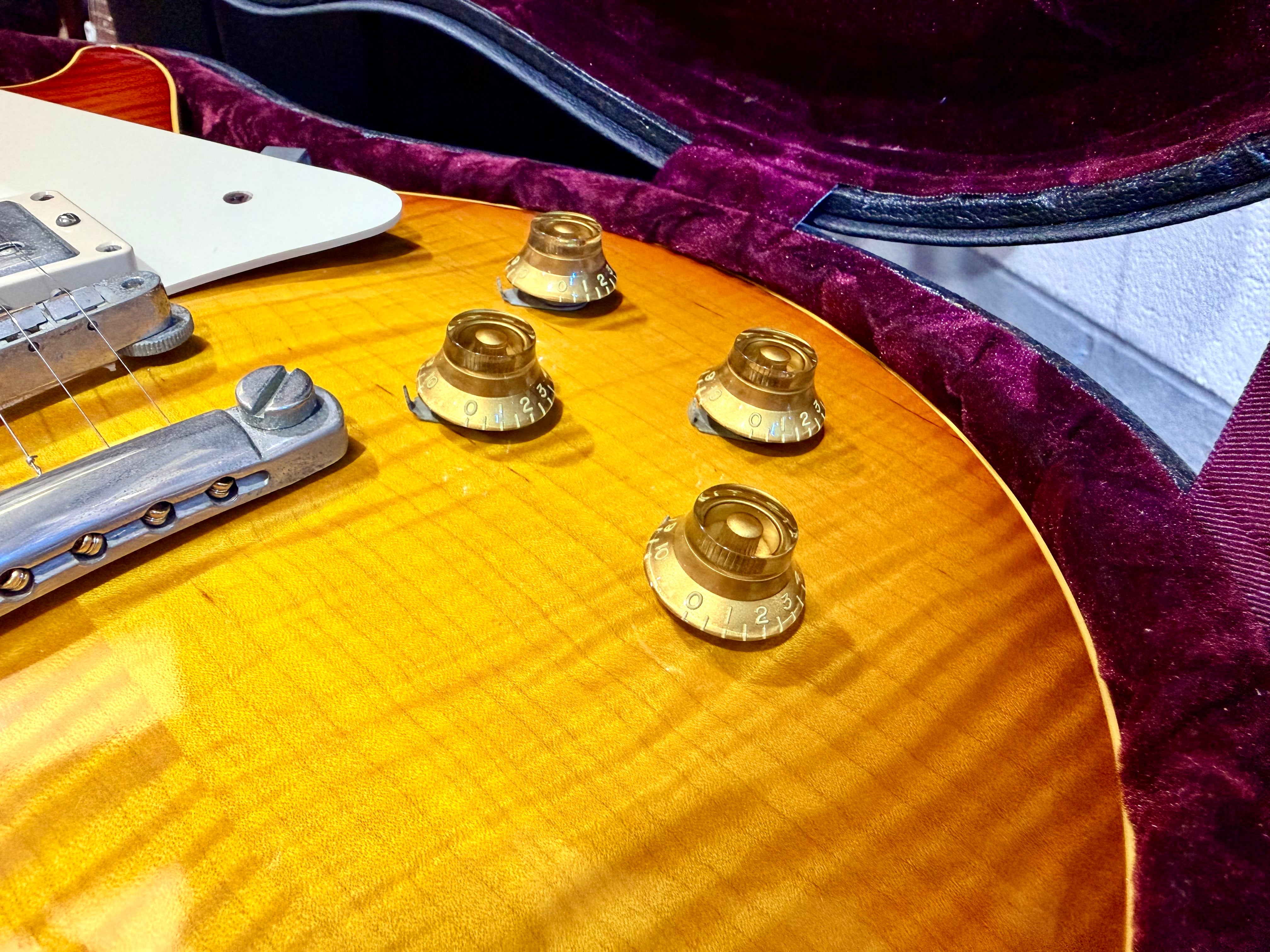 🔥YAMANO🔥 1999 Gibson Custom Shop 1959 Les Paul Historic Reissue~ Ice Tea Burst