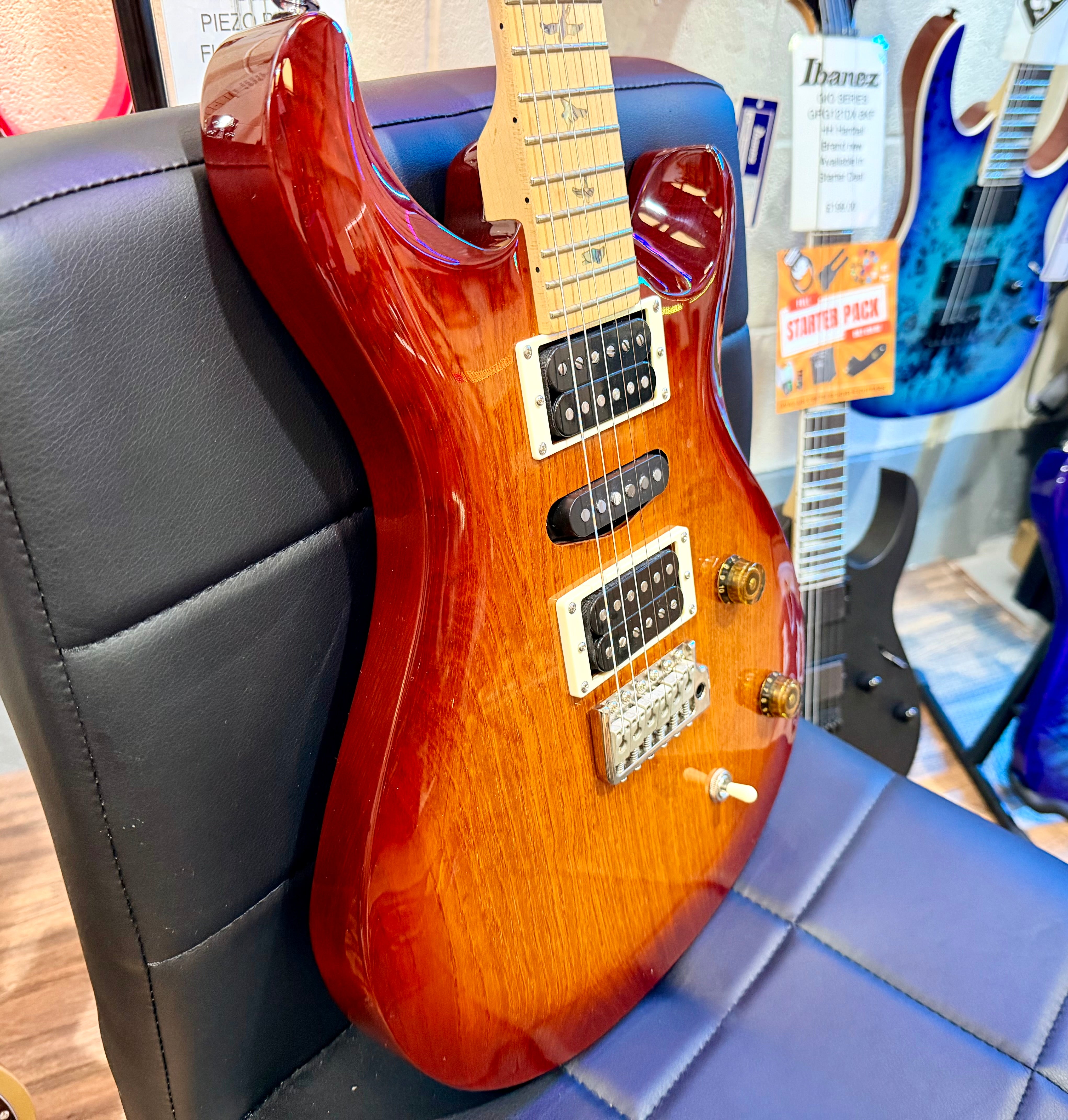 🔥2023🔥 PRS SE Specialty Swamp Ash Special~ Vintage Sunburst~ Maple Neck + Bag!