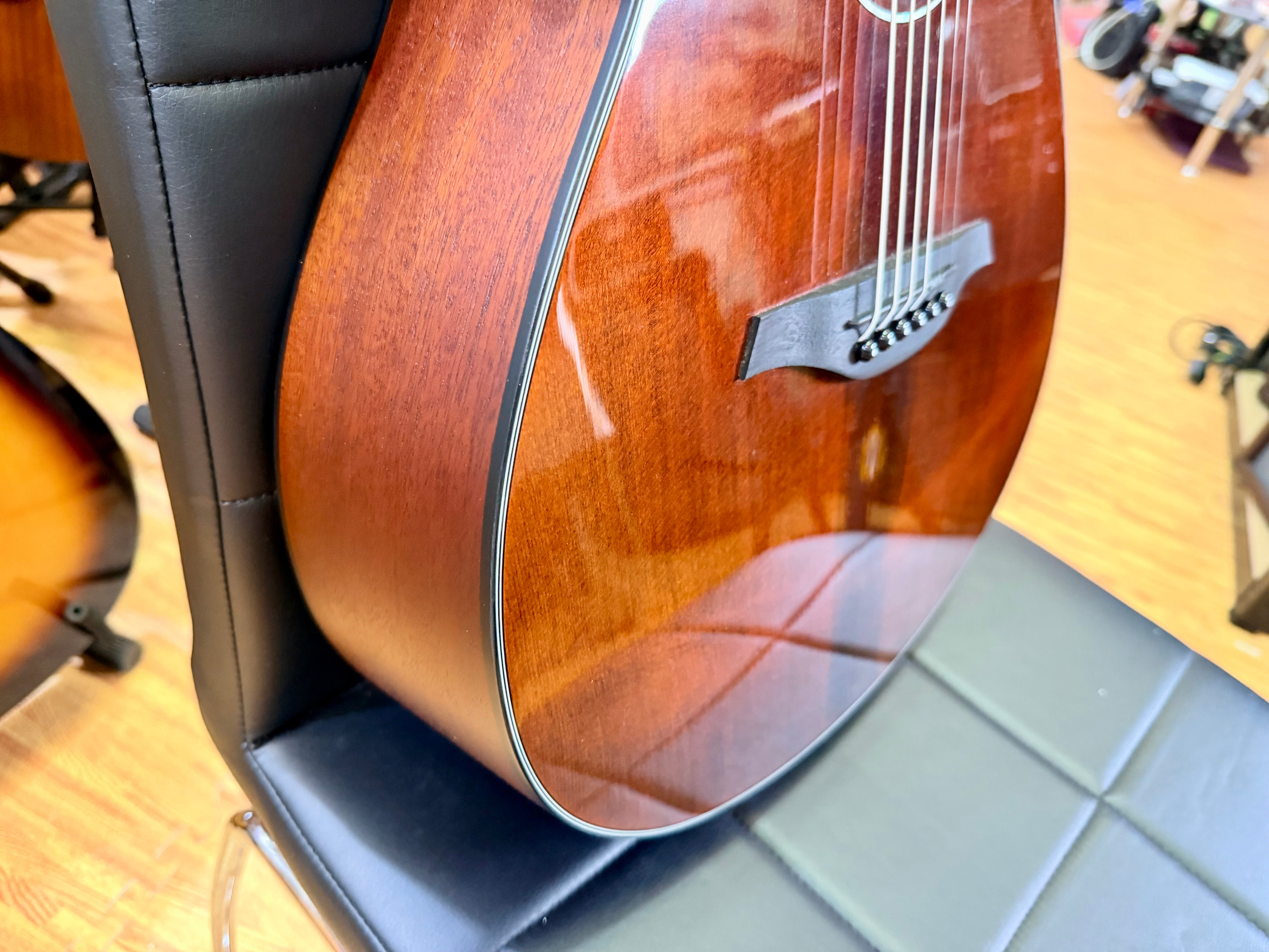 ✨NEW✨ Vintage Pacific Coast Series VEC300CR Electro-Acoustic Guitar~ Claret Red