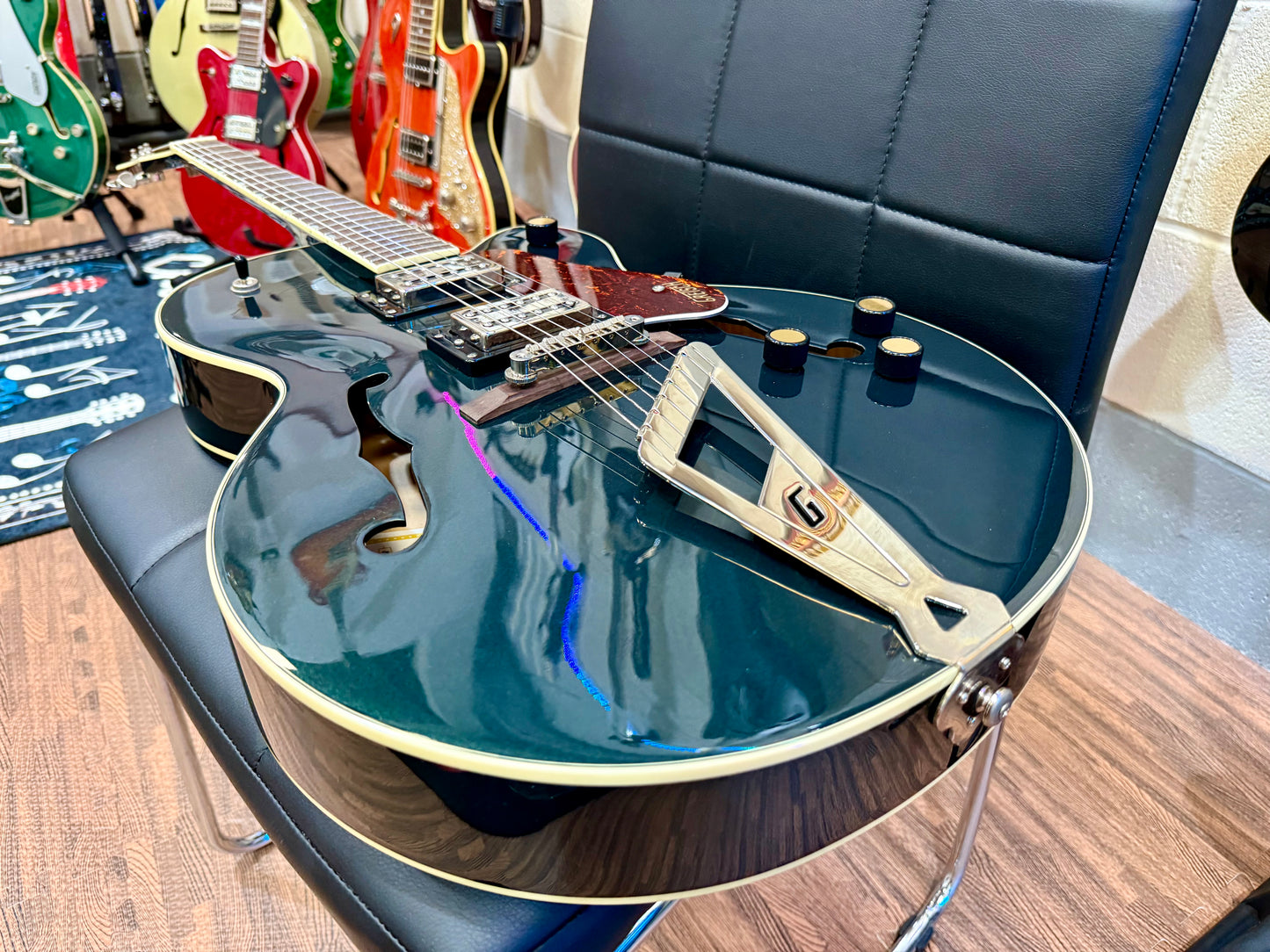 🔥MINT🔥 Gretsch G2420/CD Streamliner~ Cadillac Green~ Chromatic II~ Hard Case!