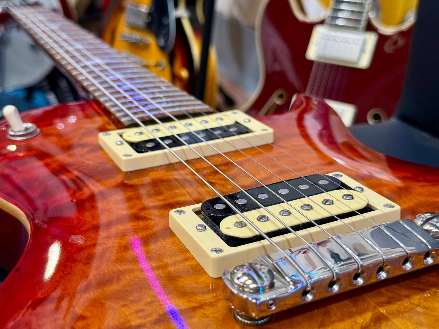 ☀️2012 KOREA☀️ PRS SE 245 Vintage Sunburst~ Limited Edition Quilt Top + Gig Bag!