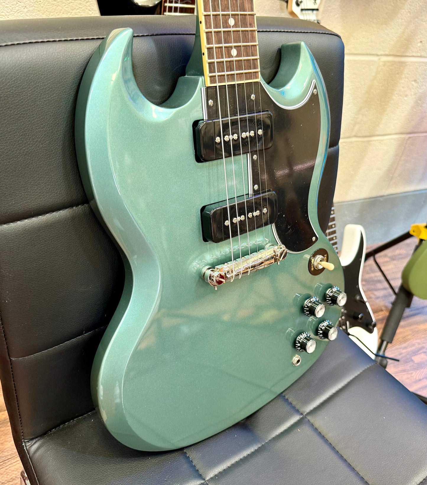 🔥NEW 2025🔥 Epiphone SG Special P-90~ Faded Pelham Blue~ Latest Model!