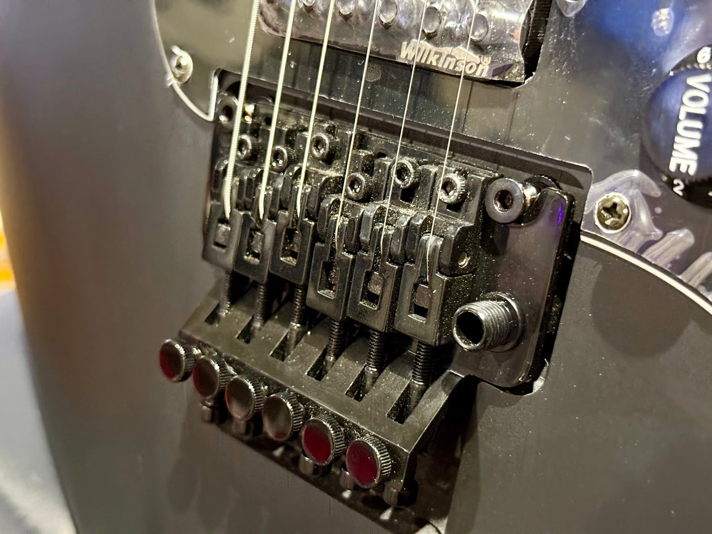 🔥EX DEMO🔥 2022 Vintage VMX Series Raider Electric Guitar~Black~ Floyd Rose!