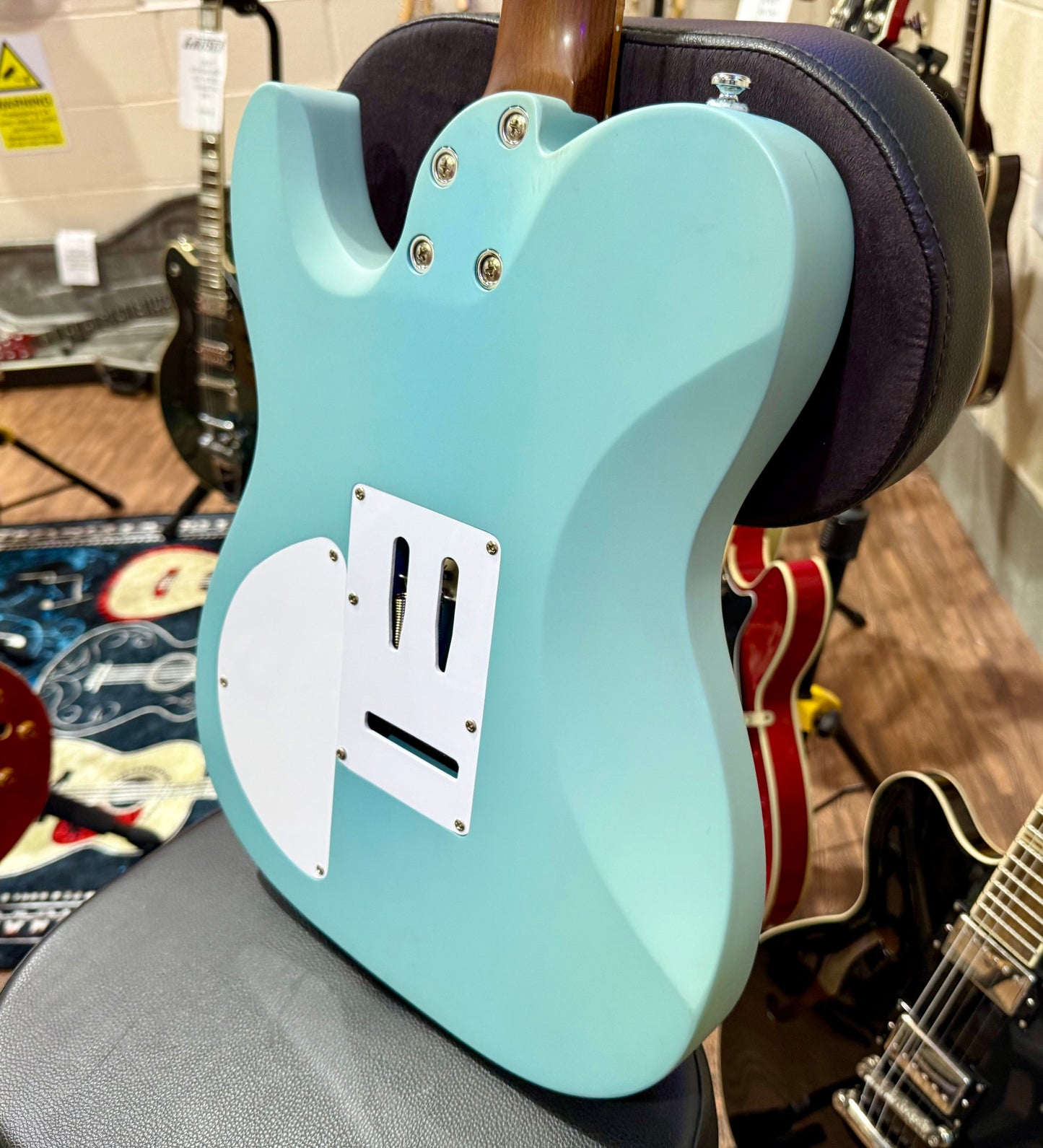 🔥MINT🔥 Harley Benton Fusion-T Pro Series Telecaster HH~ Roasted Maple + CASE!
