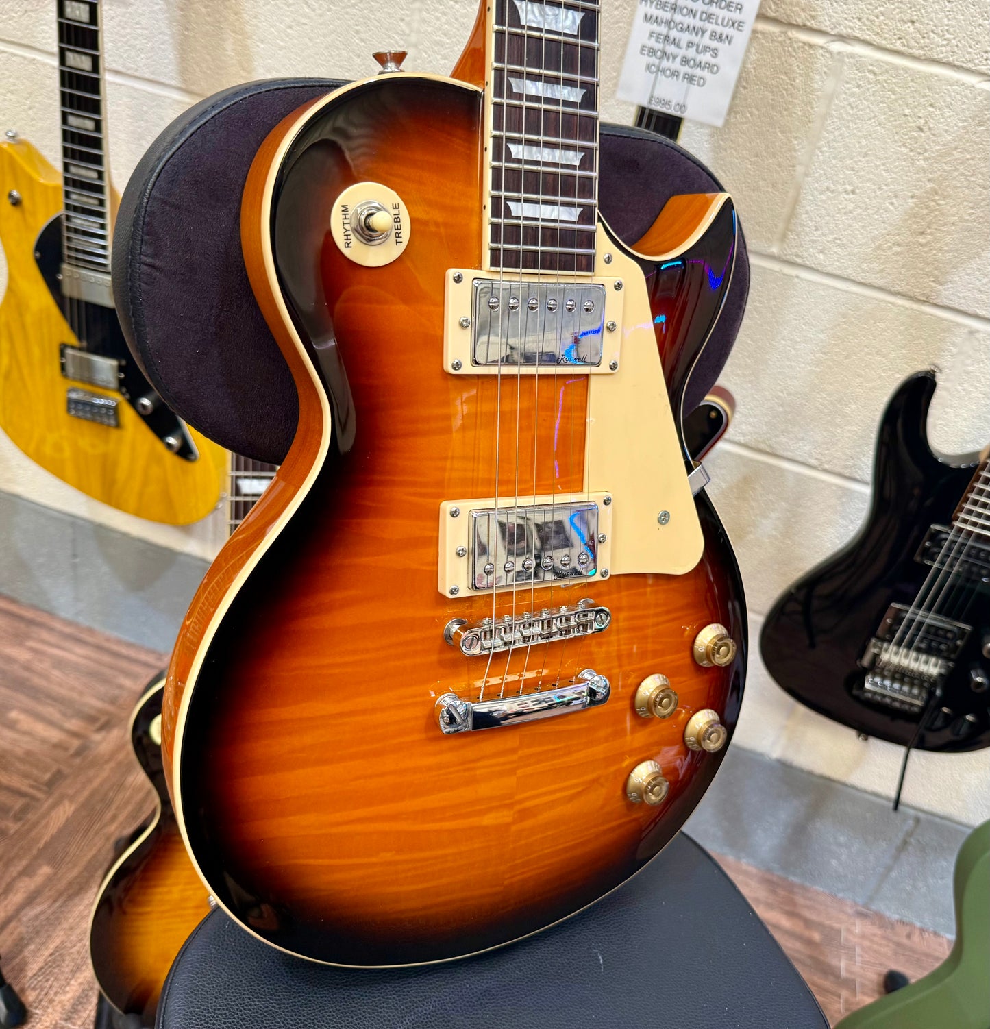 ☀️VINTAGE SUNBURST☀️ Harley Benton SC-450 Deluxe Les Paul~ Electric Guitar!