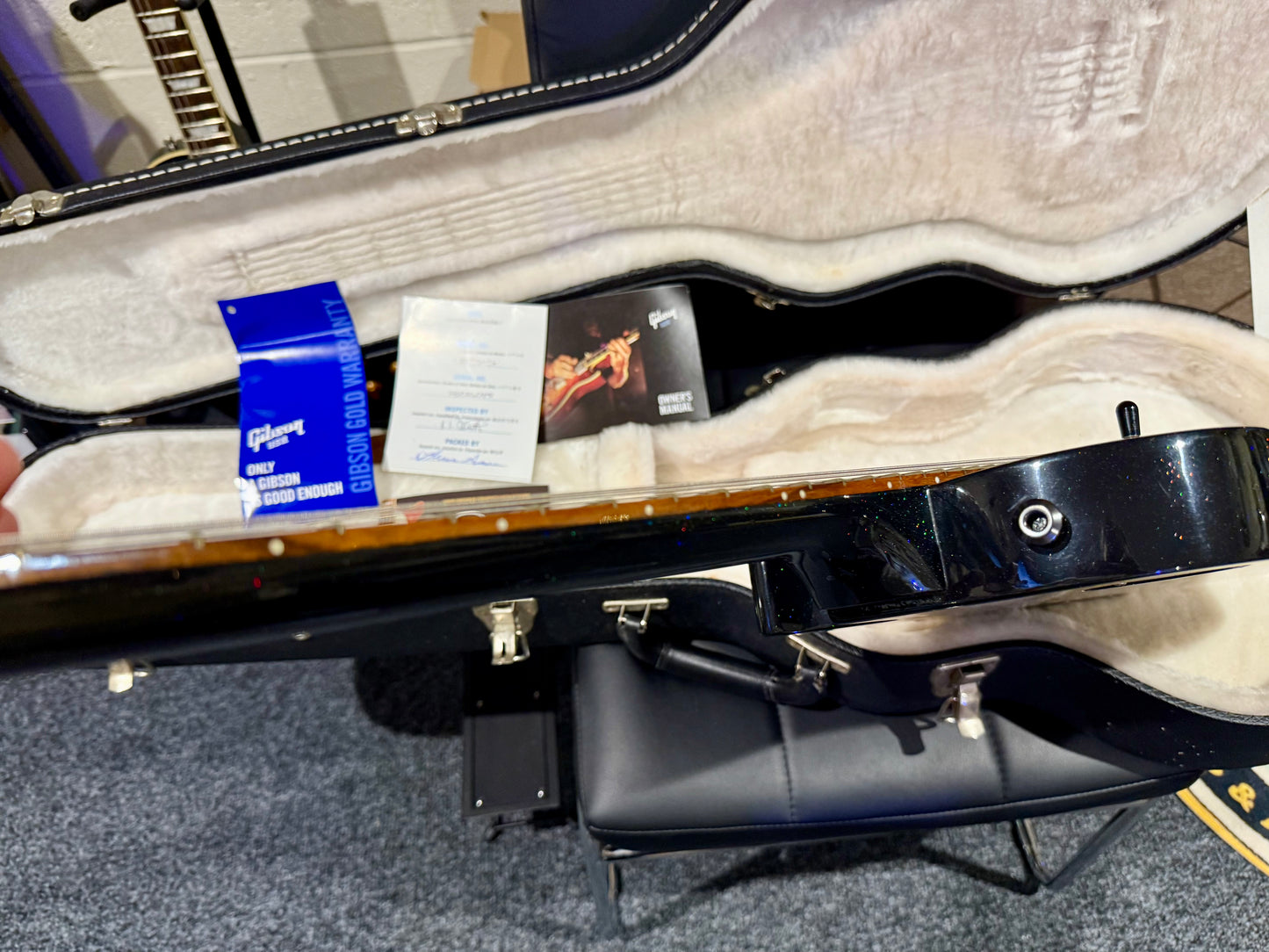 ✨120th ANNIVERSARY ✨ Gibson Les Paul Studio Pro Graphite Pearl Sparkle~USA 2014