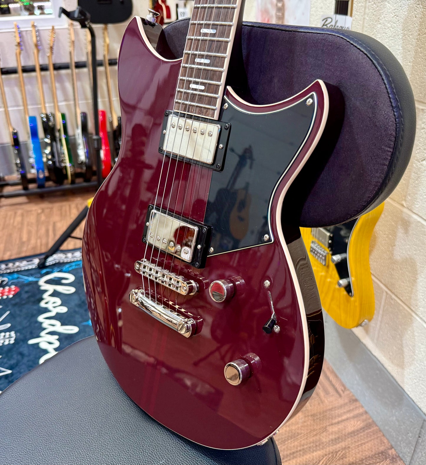 🔥2024🔥 Yamaha Revstar Standard RSS20~ Hot Merlot Red~ Stunning Guitar!
