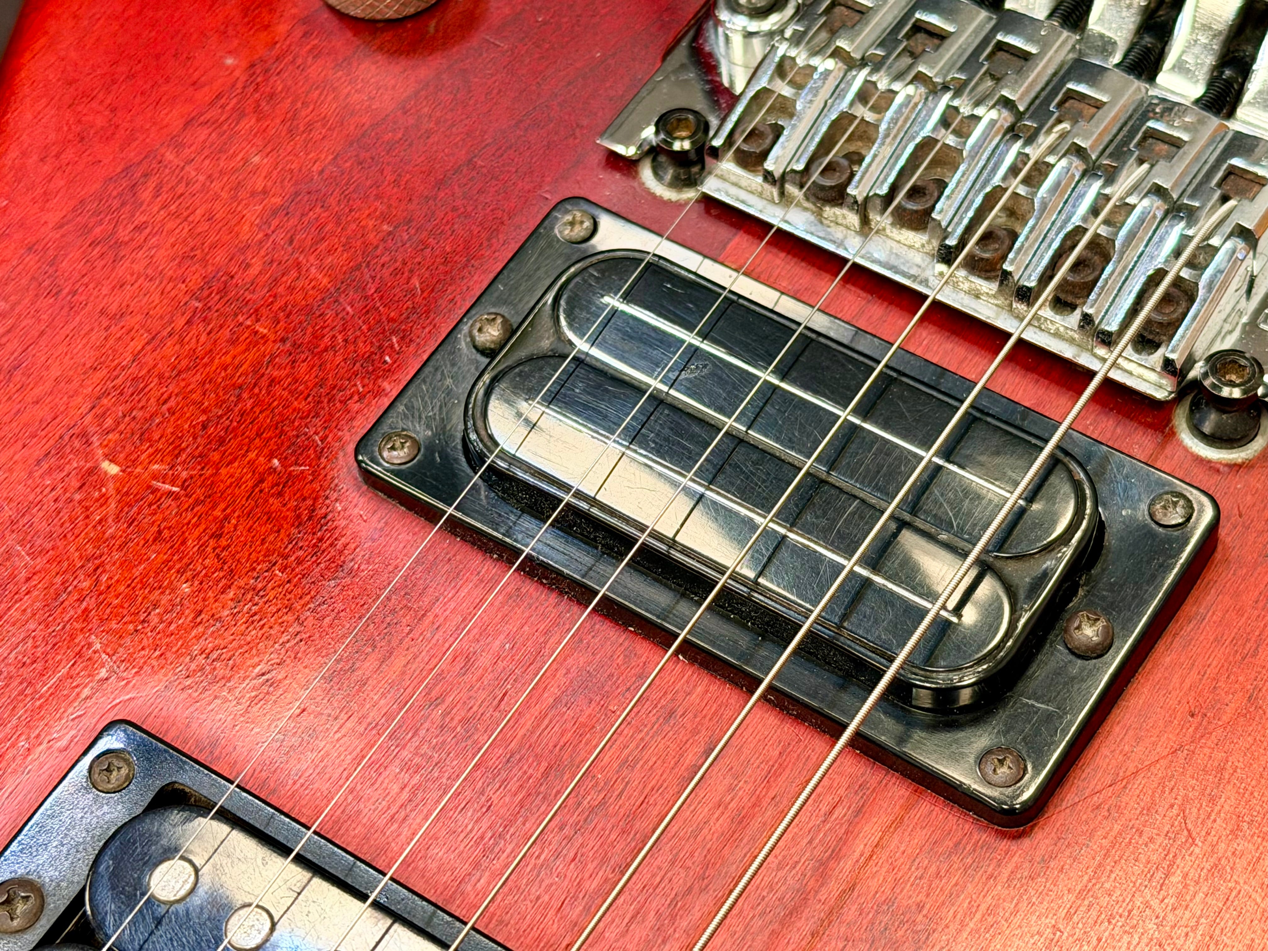 🔥1994🔥 Washburn N2 Nuno Bettencourt~ Korea Padauk Red + Gotoh + Bill Lawrence!