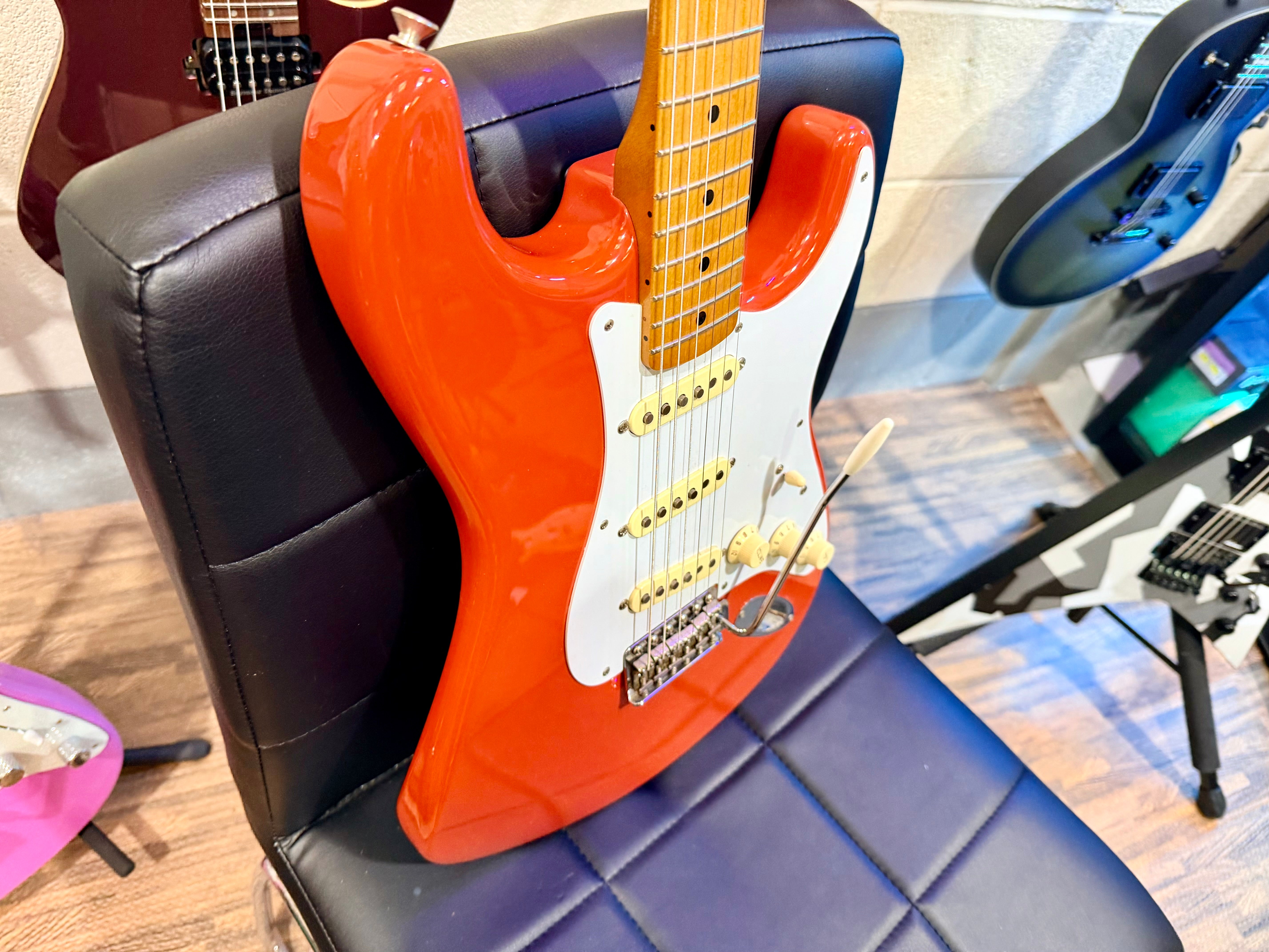 🌟2016🌟 Fender Classic Series 50s Stratocaster~Fiesta Red~Custom Shop Designed!