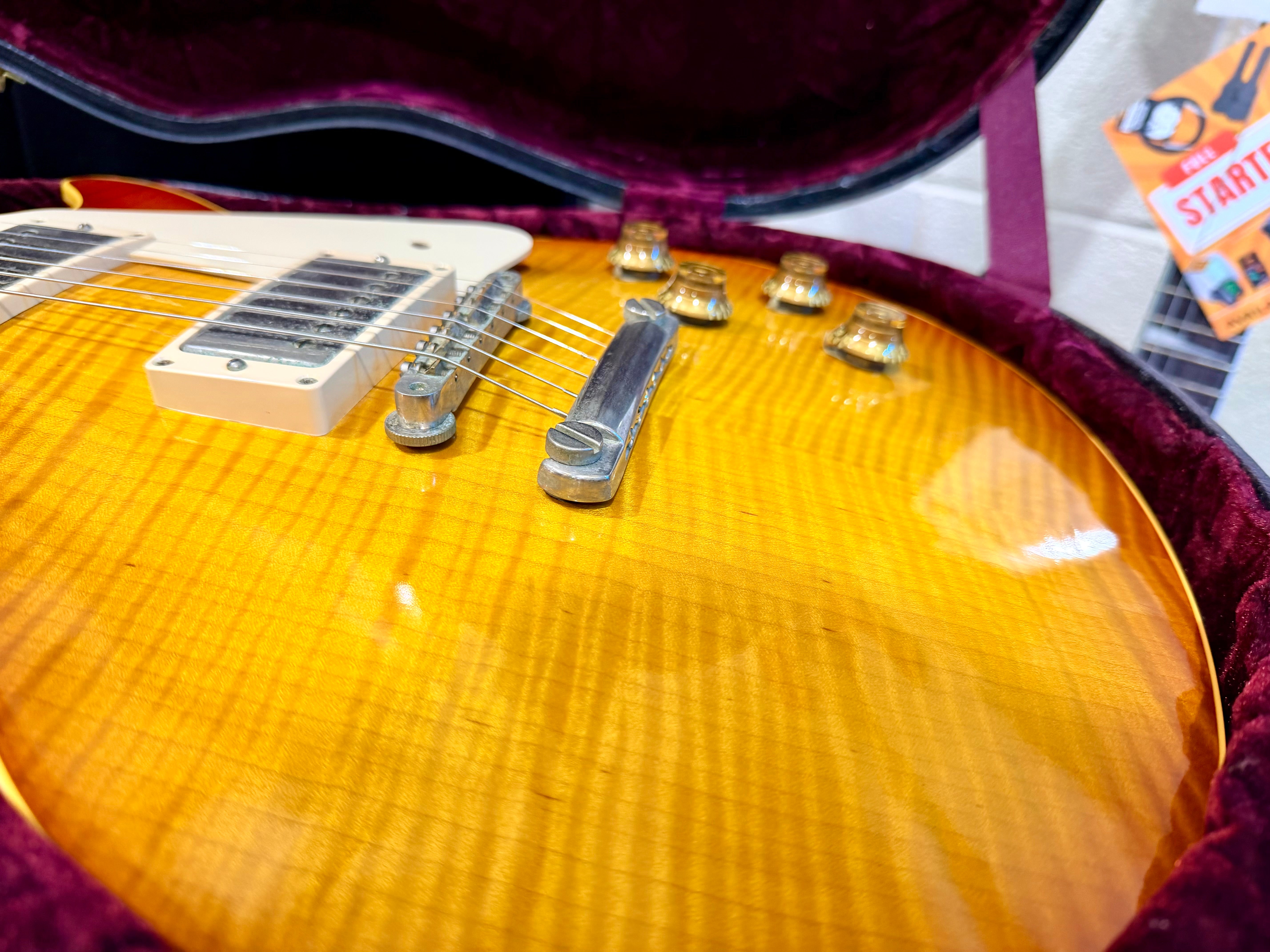 🔥YAMANO🔥 1999 Gibson Custom Shop 1959 Les Paul Historic Reissue~ Ice Tea Burst