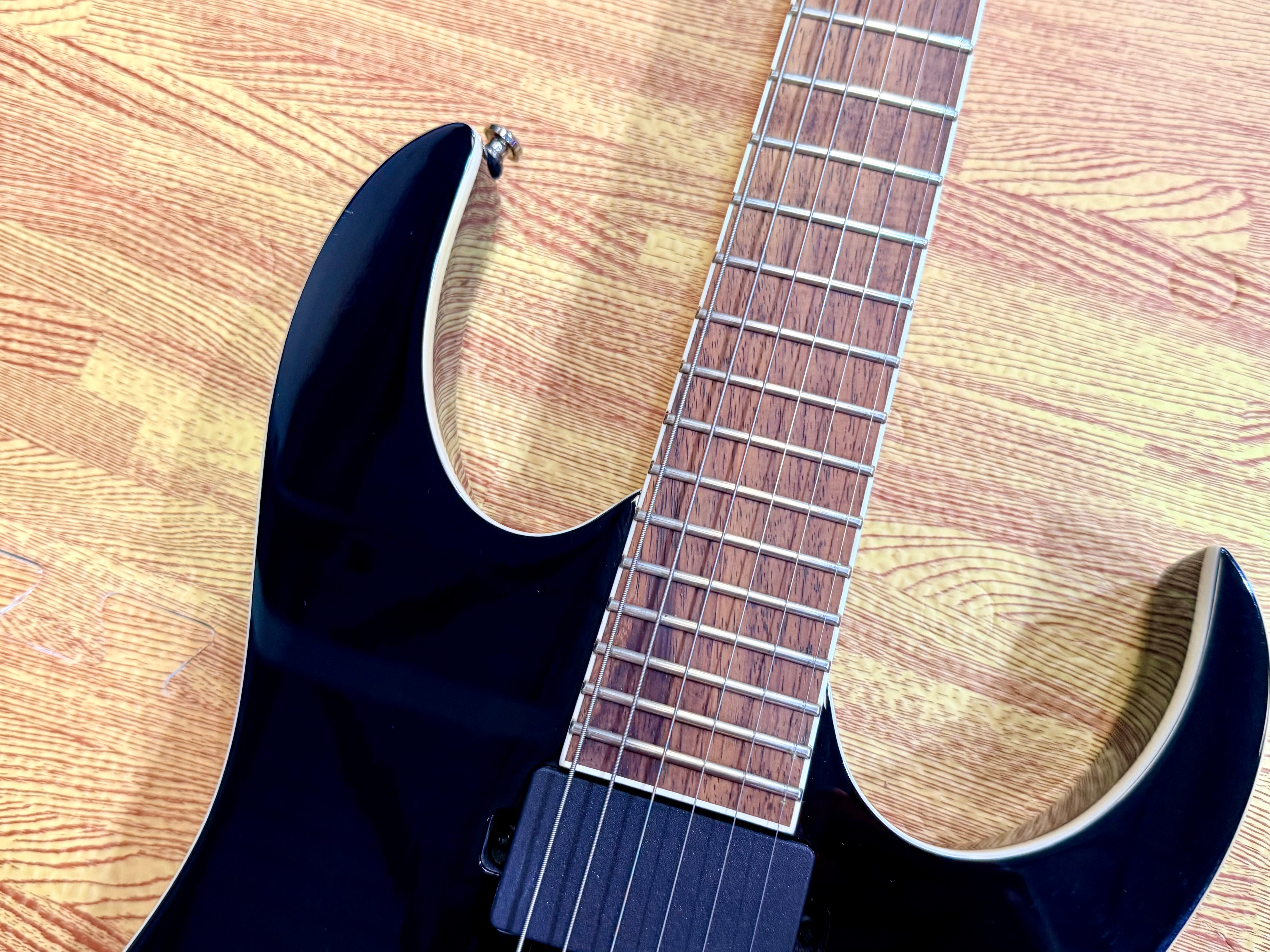 🔥2013🔥 Ibanez RGIR20E Iron Label Black~ EMG 81/60~ 24V Active Battery Mod!