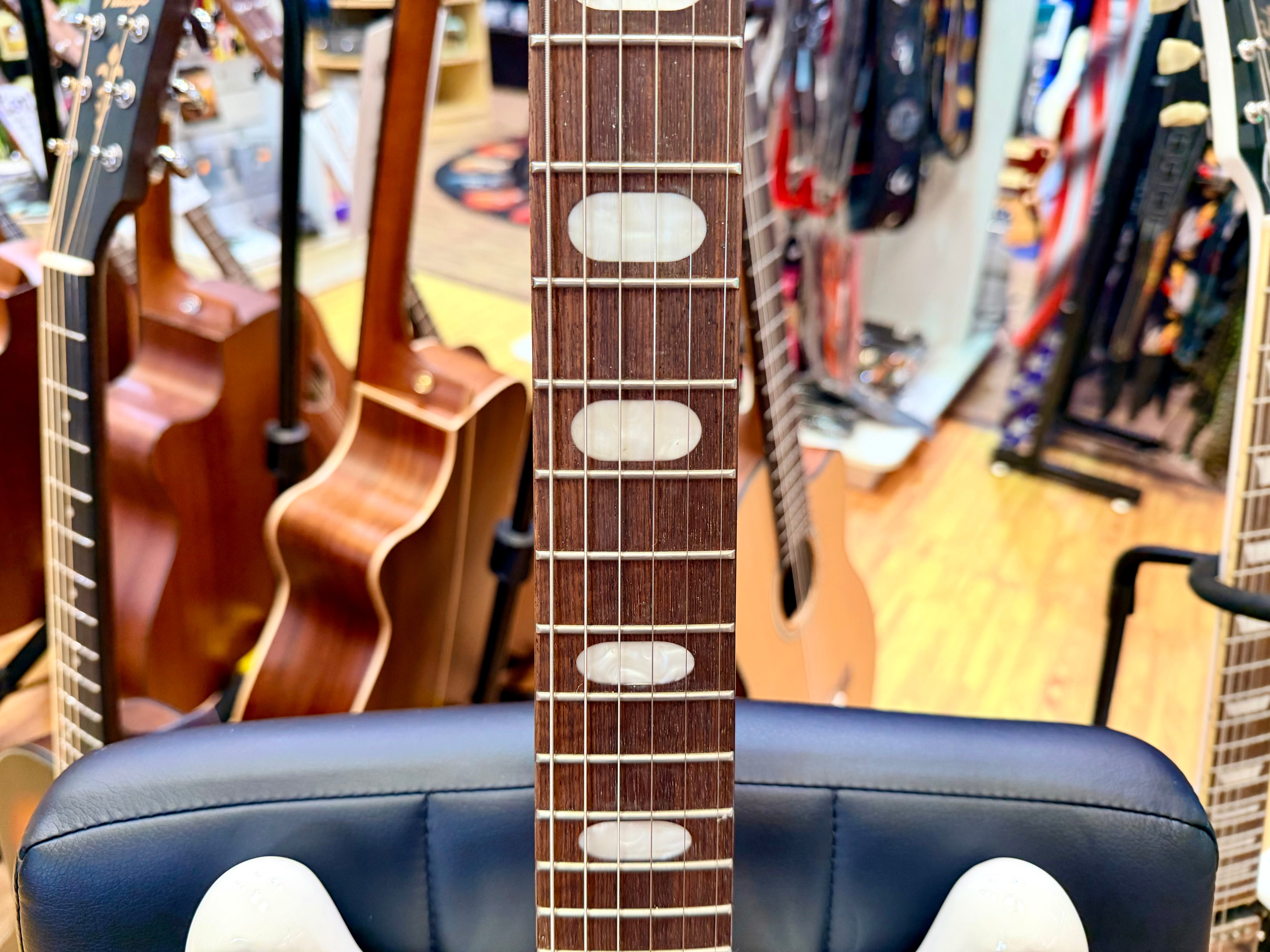 ✨2024✨ Epiphone Crestwood Custom Tremotone Polaris White~ Mini Humbuckers!