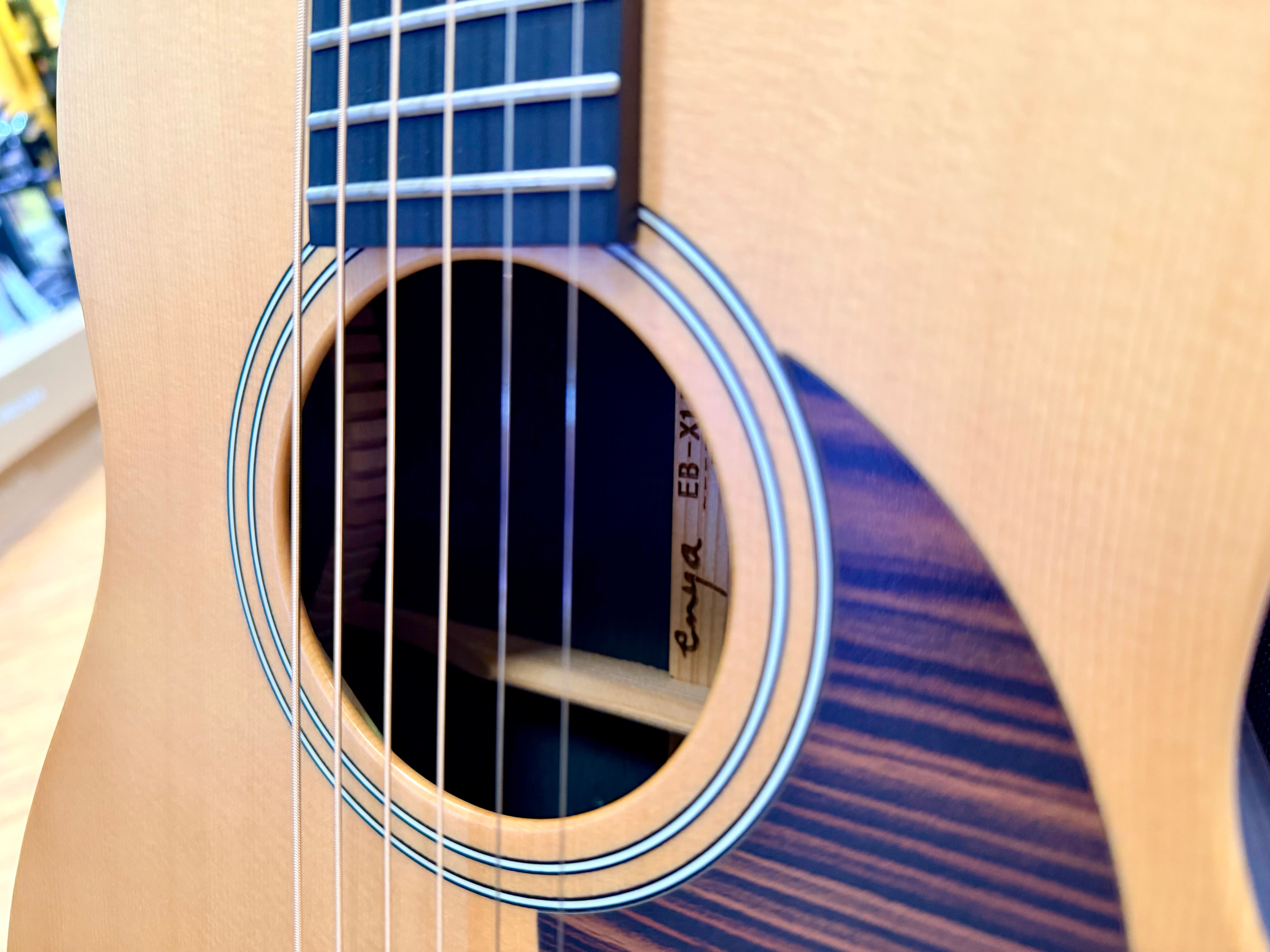 🔥2026 NEW🔥 Enya EB-X1 SP1 Pro Max 34” Electro Acoustic Travel Smart Guitar!