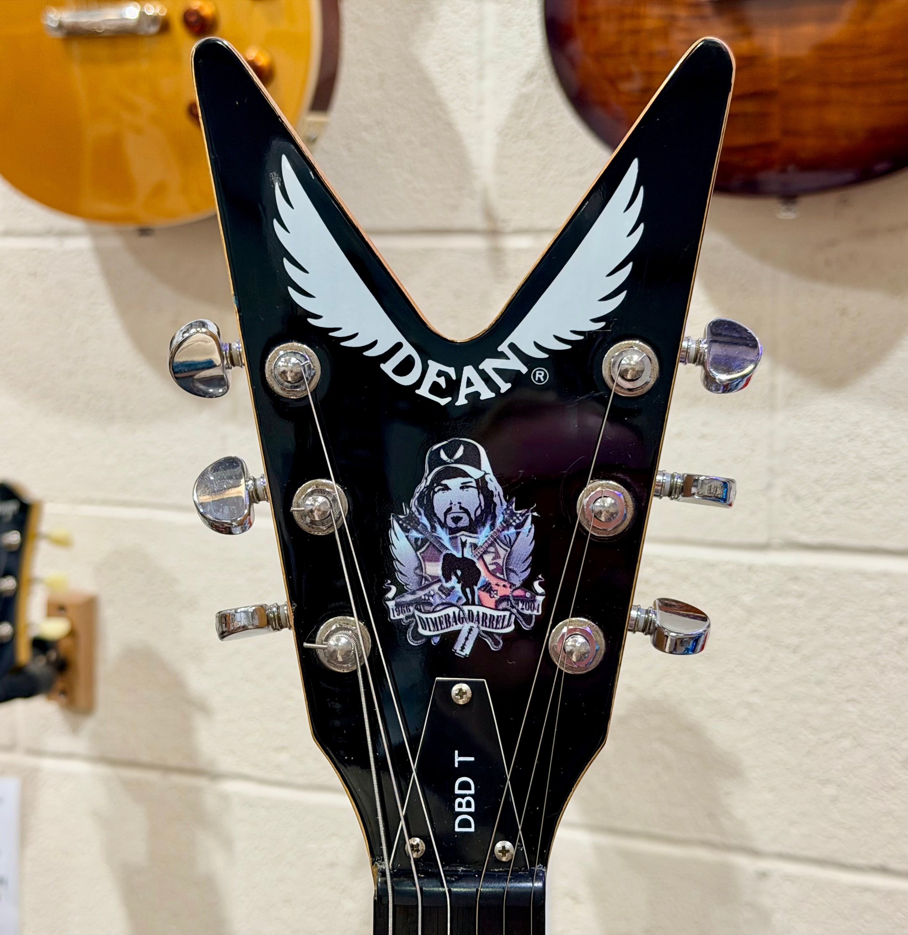 🔥 DIMEBAG DARRELL 🔥 Dean DBD T Tribute ML Dimebag Model~ Gloss Black~ Mid 00’s